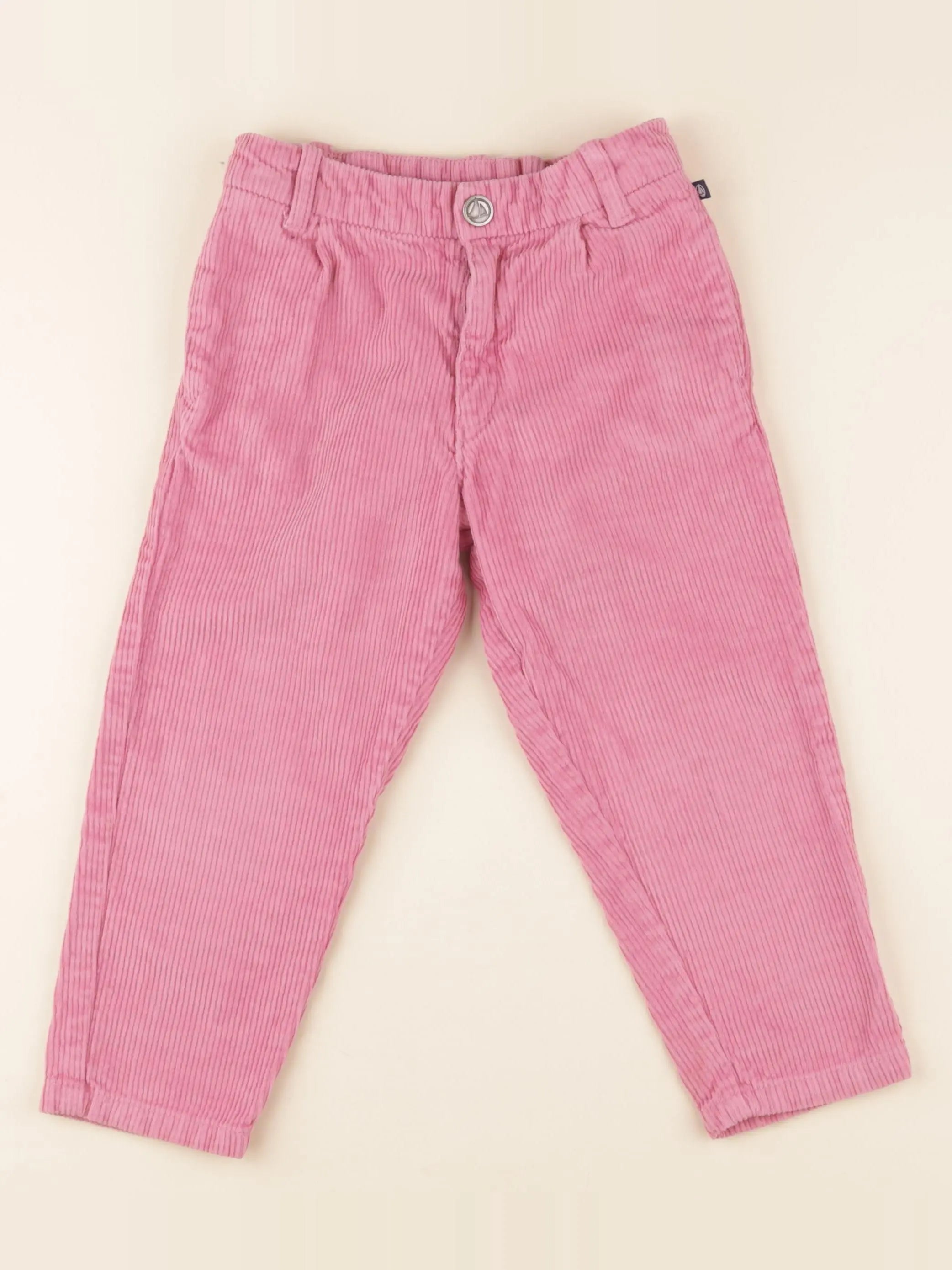 Petit Bateau - pantalon rose - 4 ans