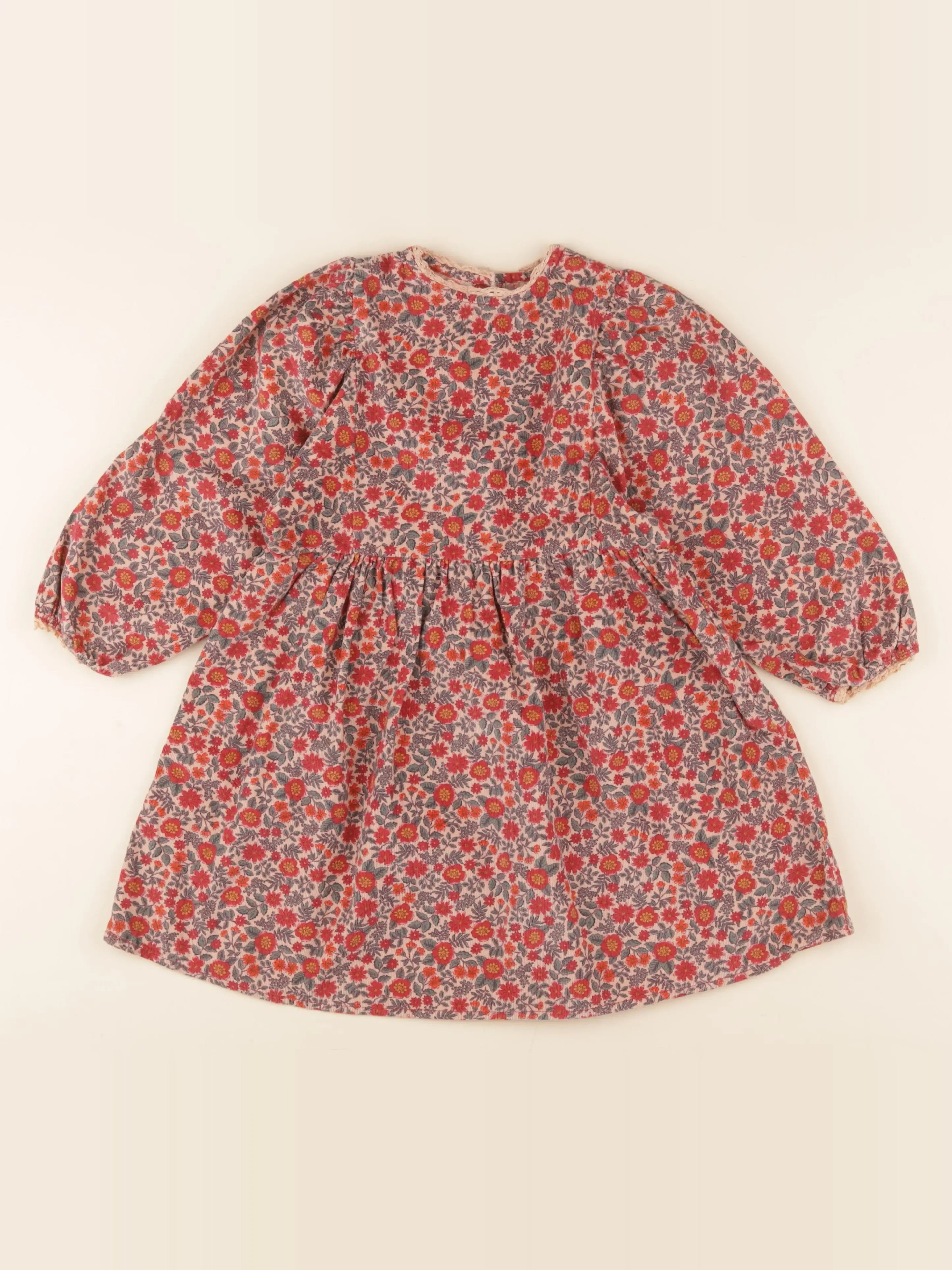 Monoprix - robe multicolore - 4 ans