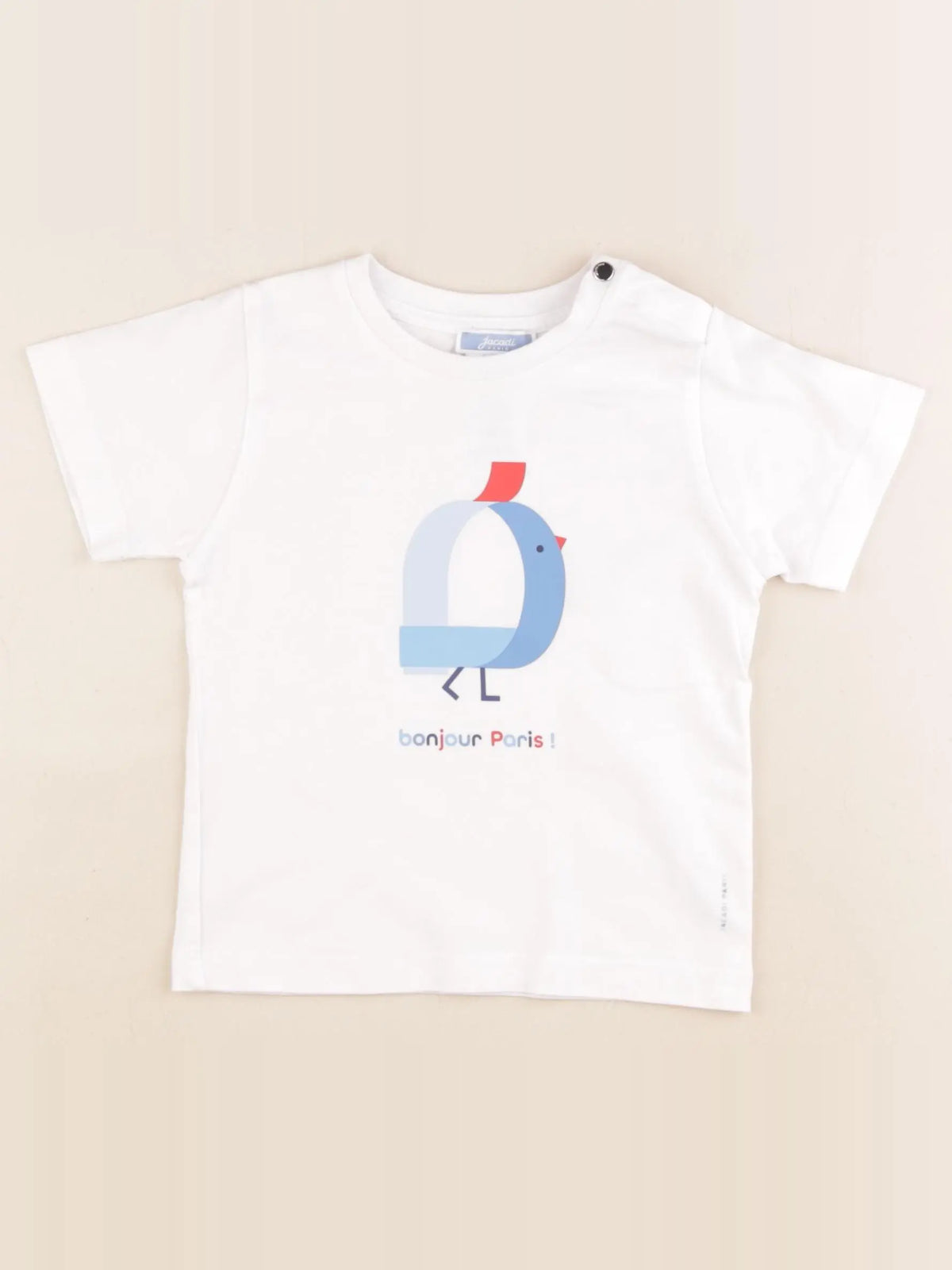 Jacadi - tee-shirt blanc - 36 mois