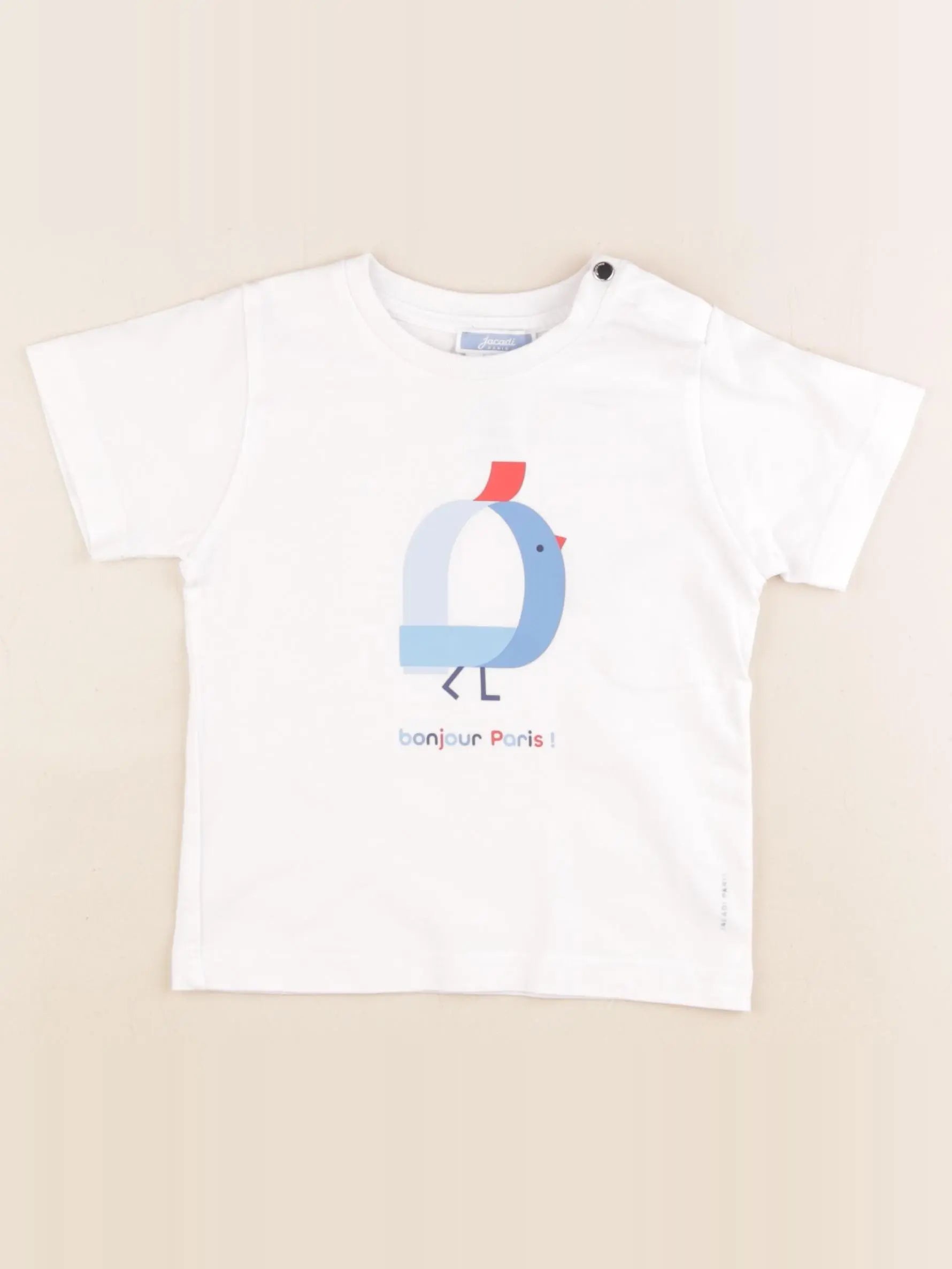 Jacadi - tee-shirt blanc - 36 mois