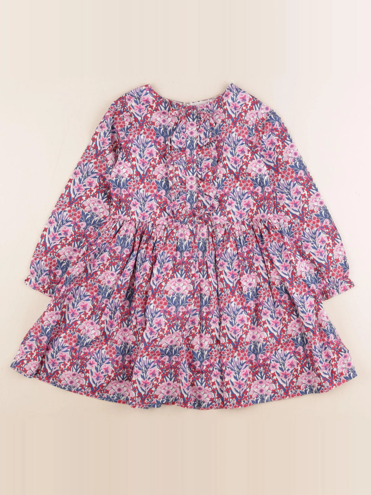 Jacadi - robe liberty rose - 6 ans