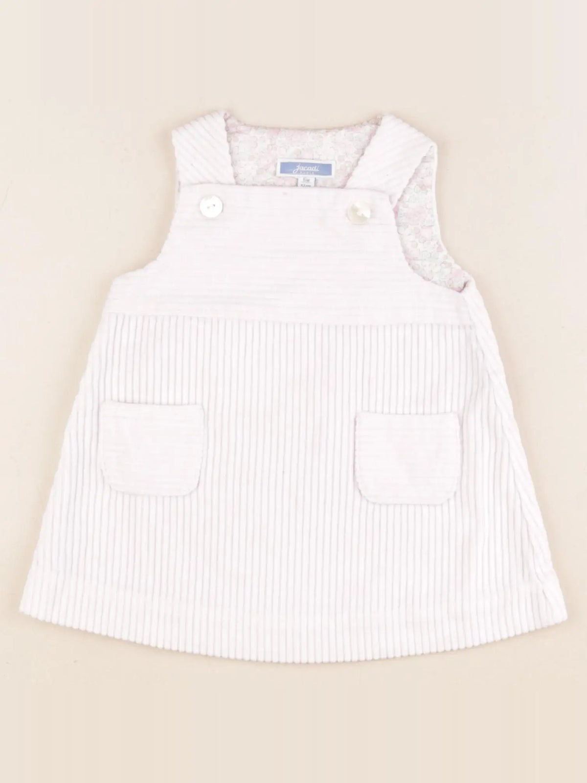 Jacadi - robe rose - 6 mois