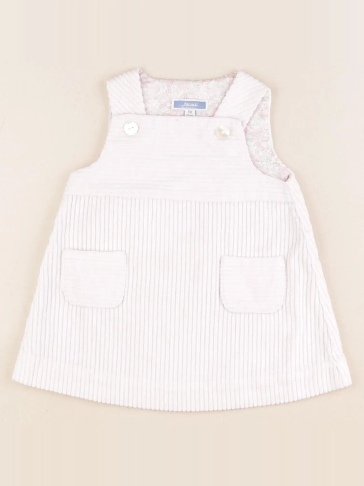 Jacadi - robe rose - 6 mois