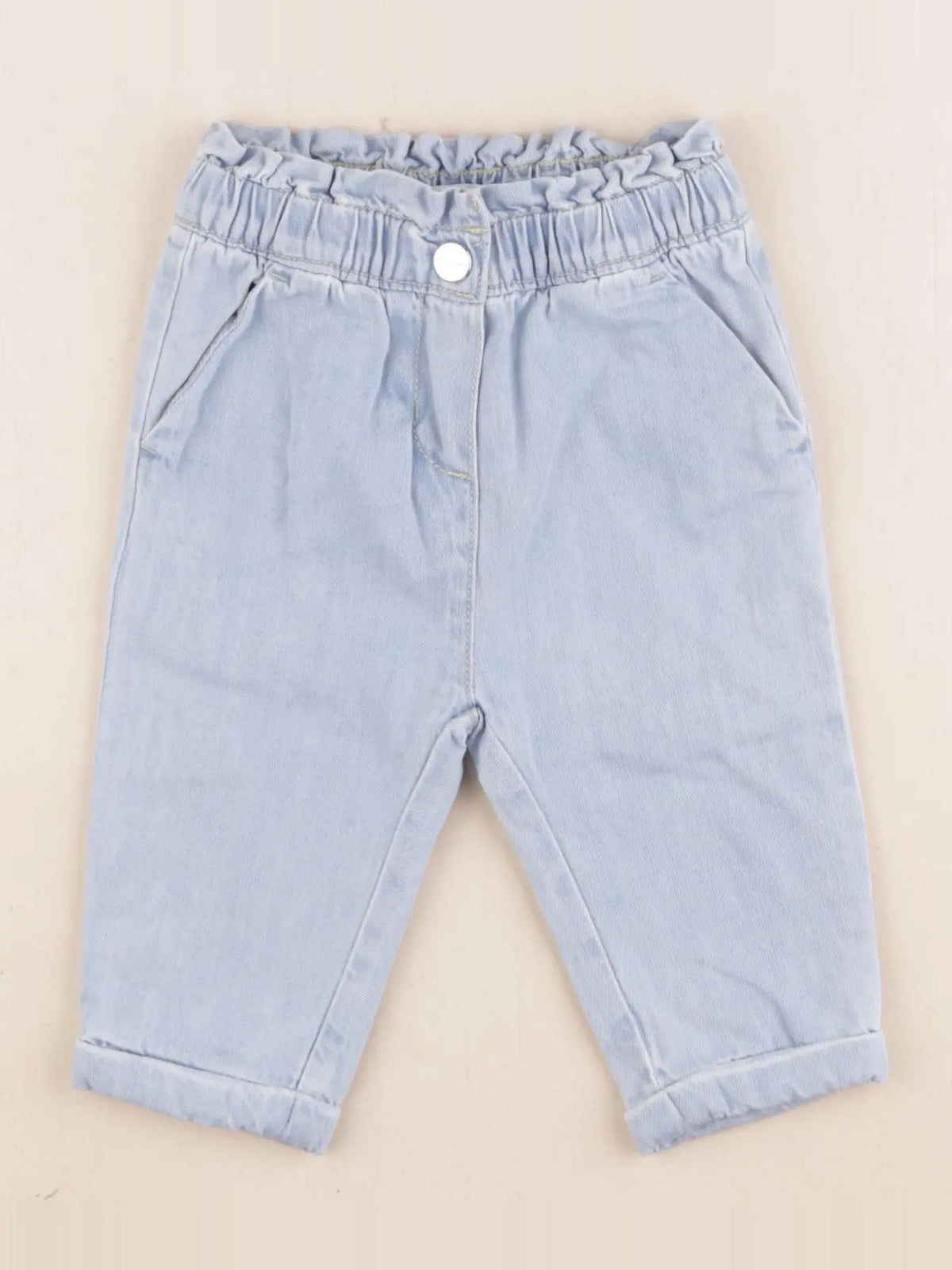 Jacadi - jean bleu - 6 mois