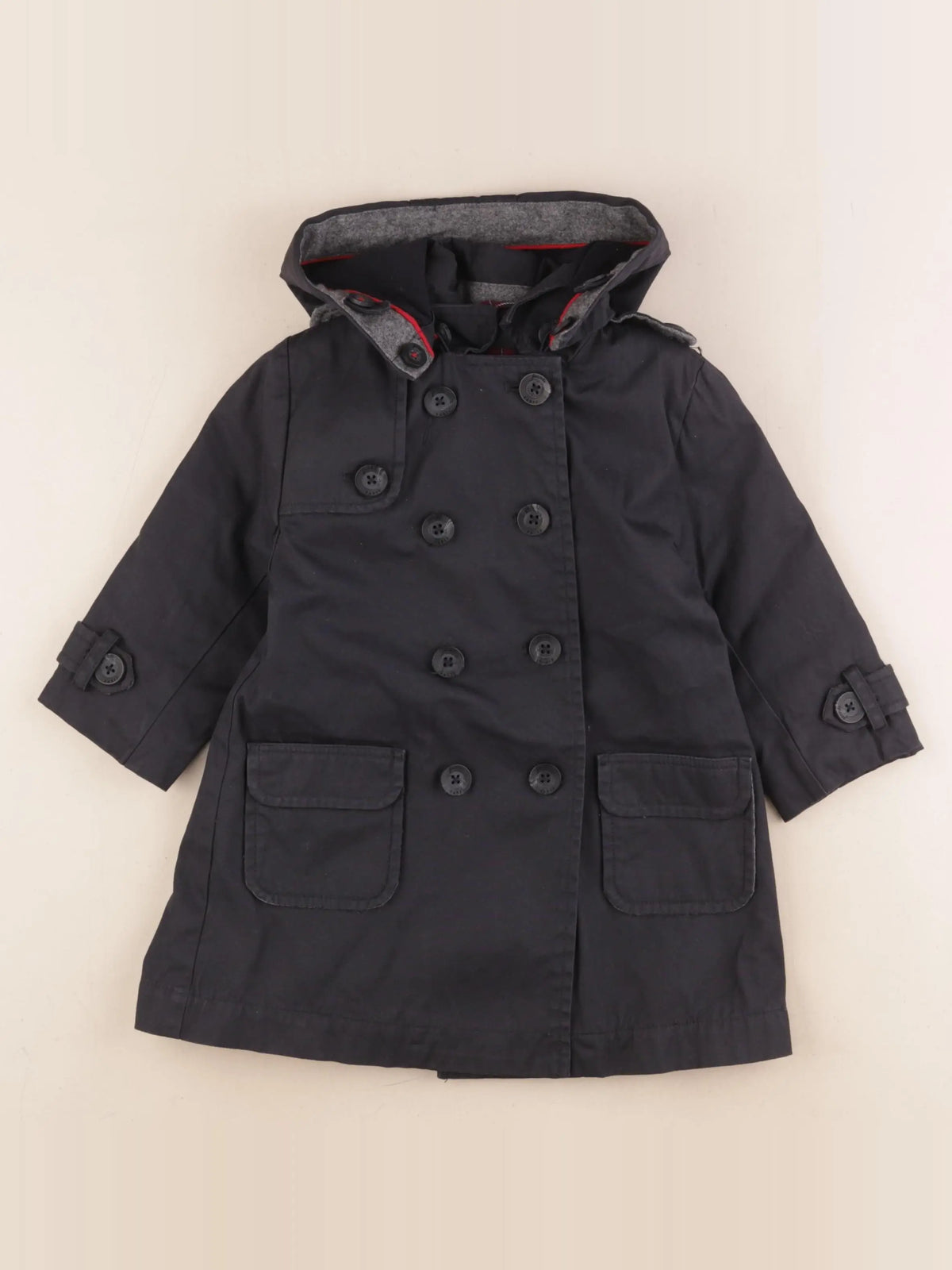 Jacadi - imperméable noir - 2 ans