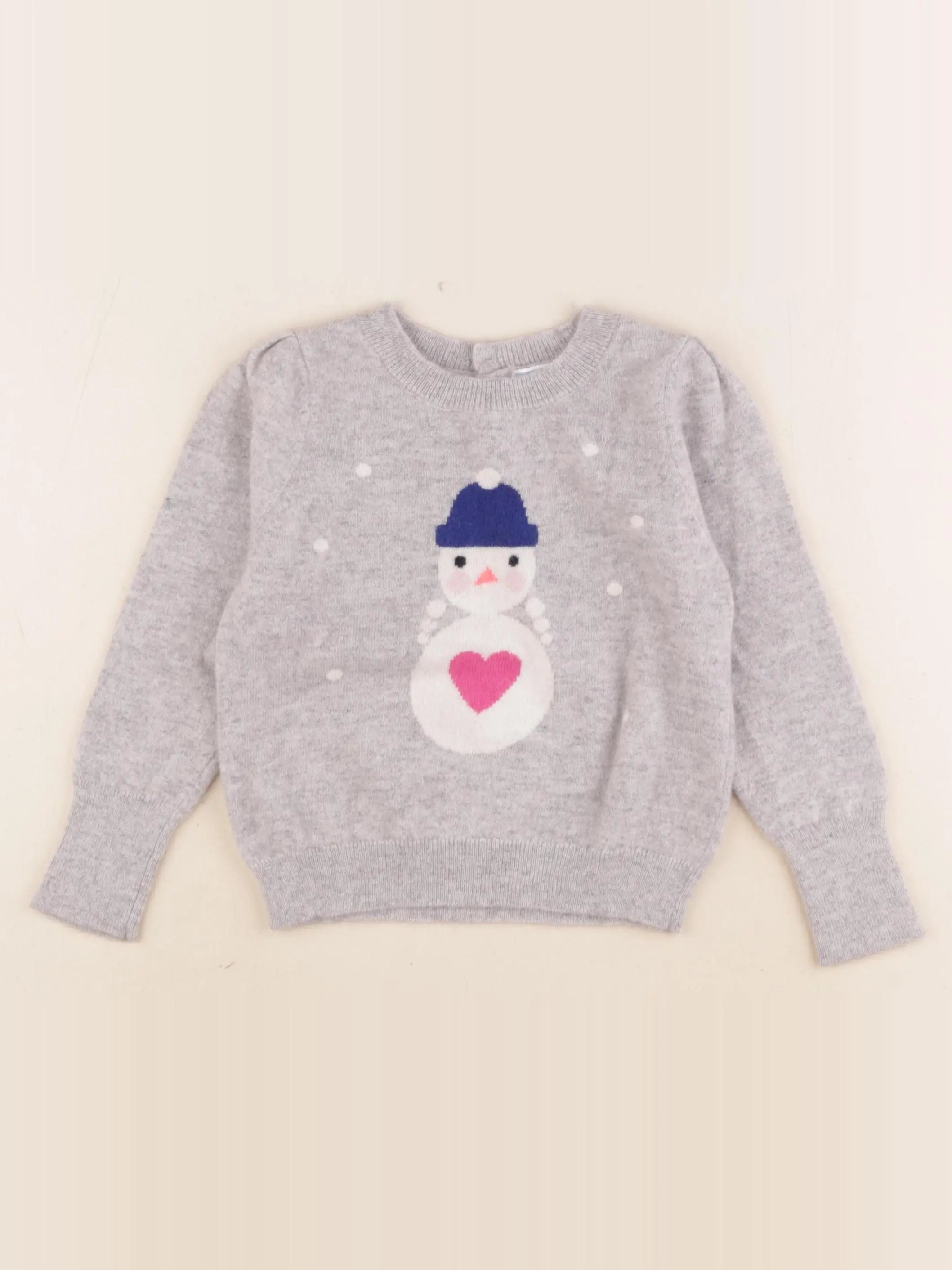 Jacadi - pull gris - 4 ans