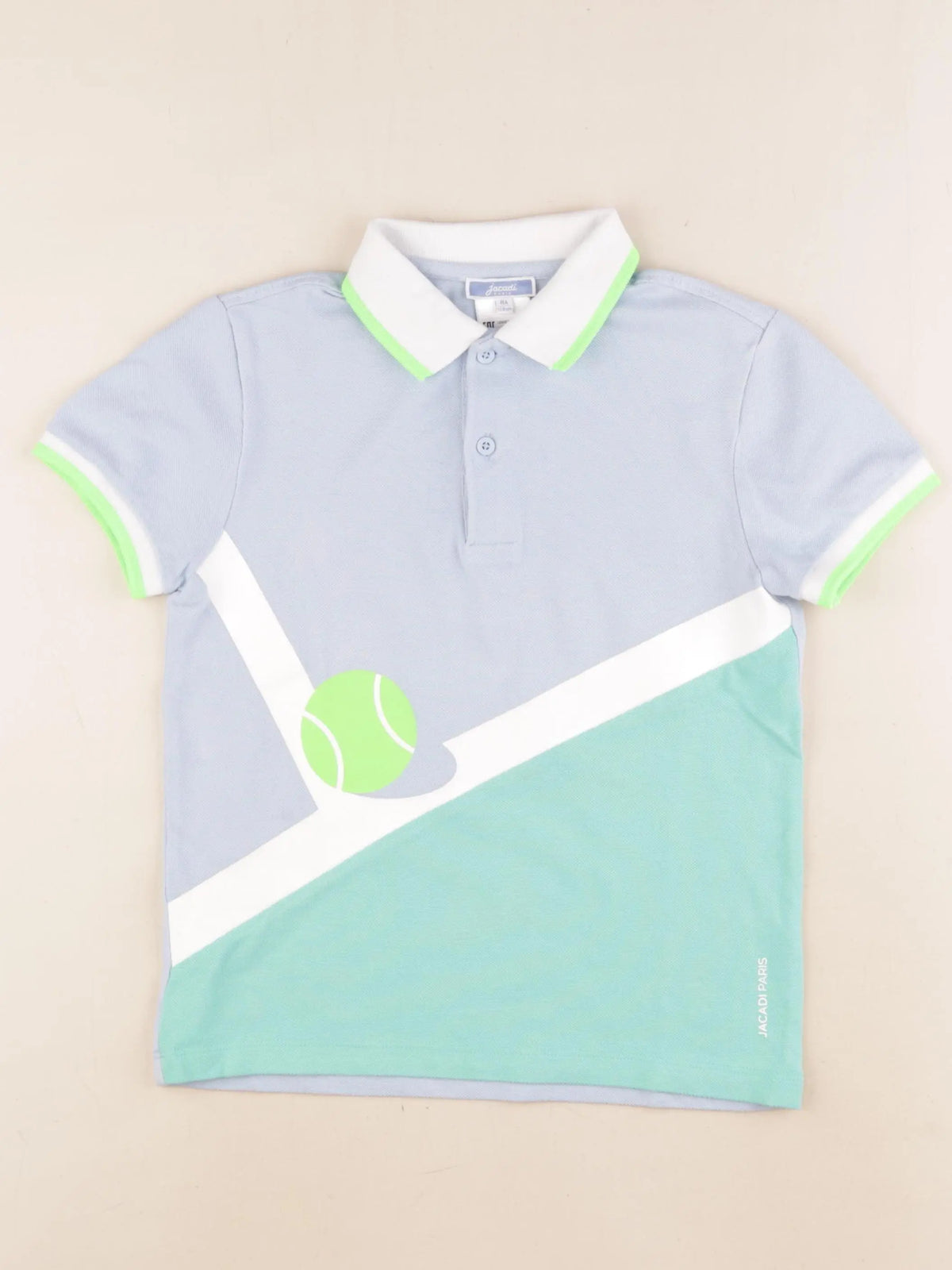 Jacadi - polo multicolore - 8 ans