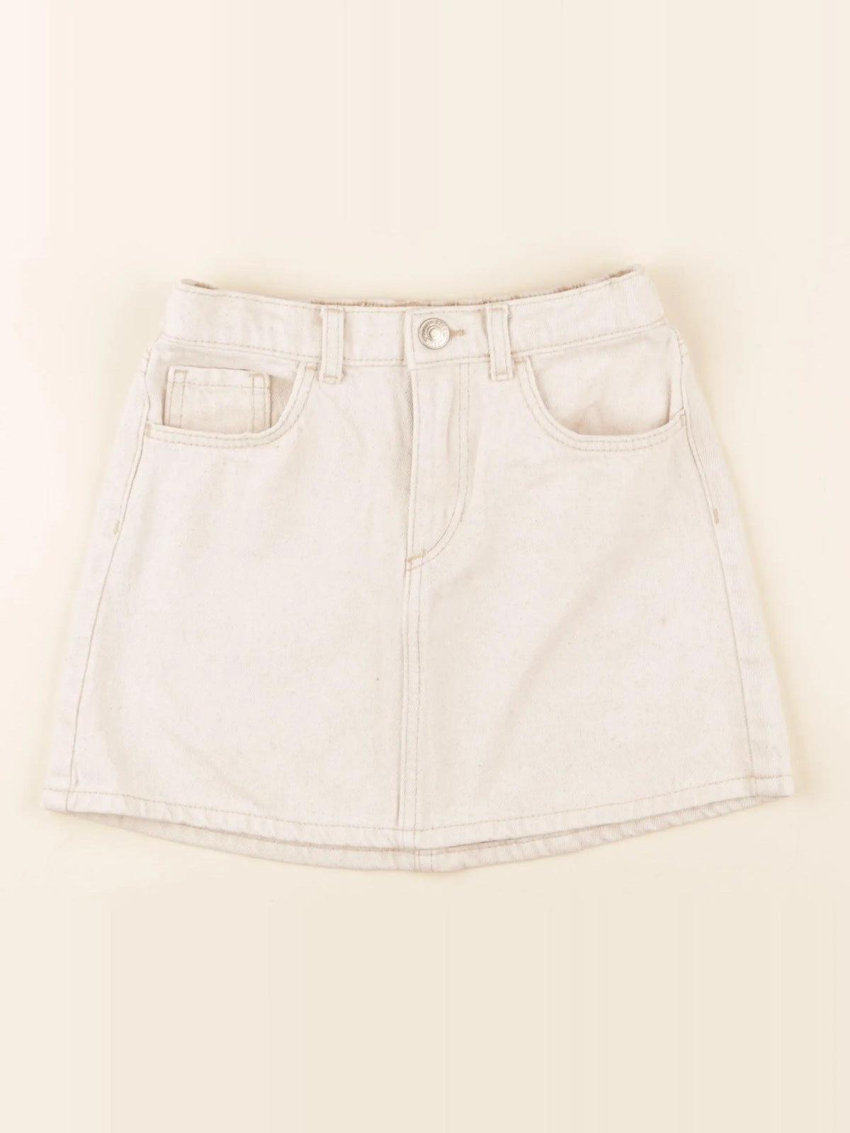 H&M - jupe beige - 6/7 ans