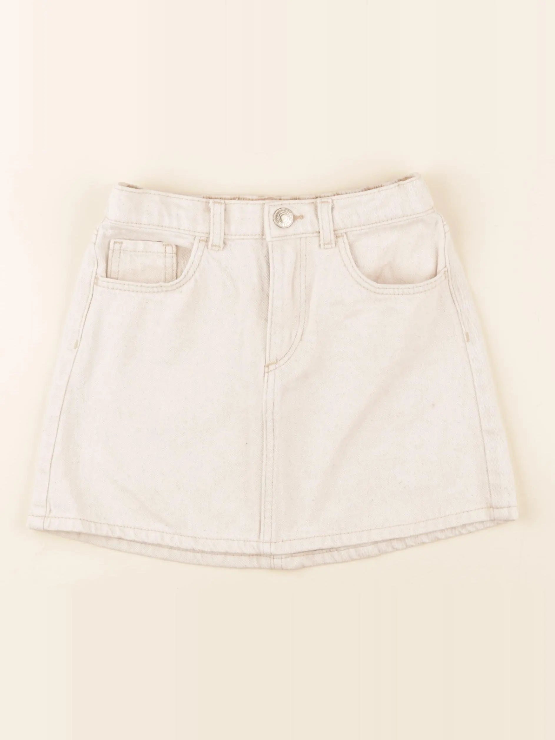 H&M - jupe beige - 6/7 ans