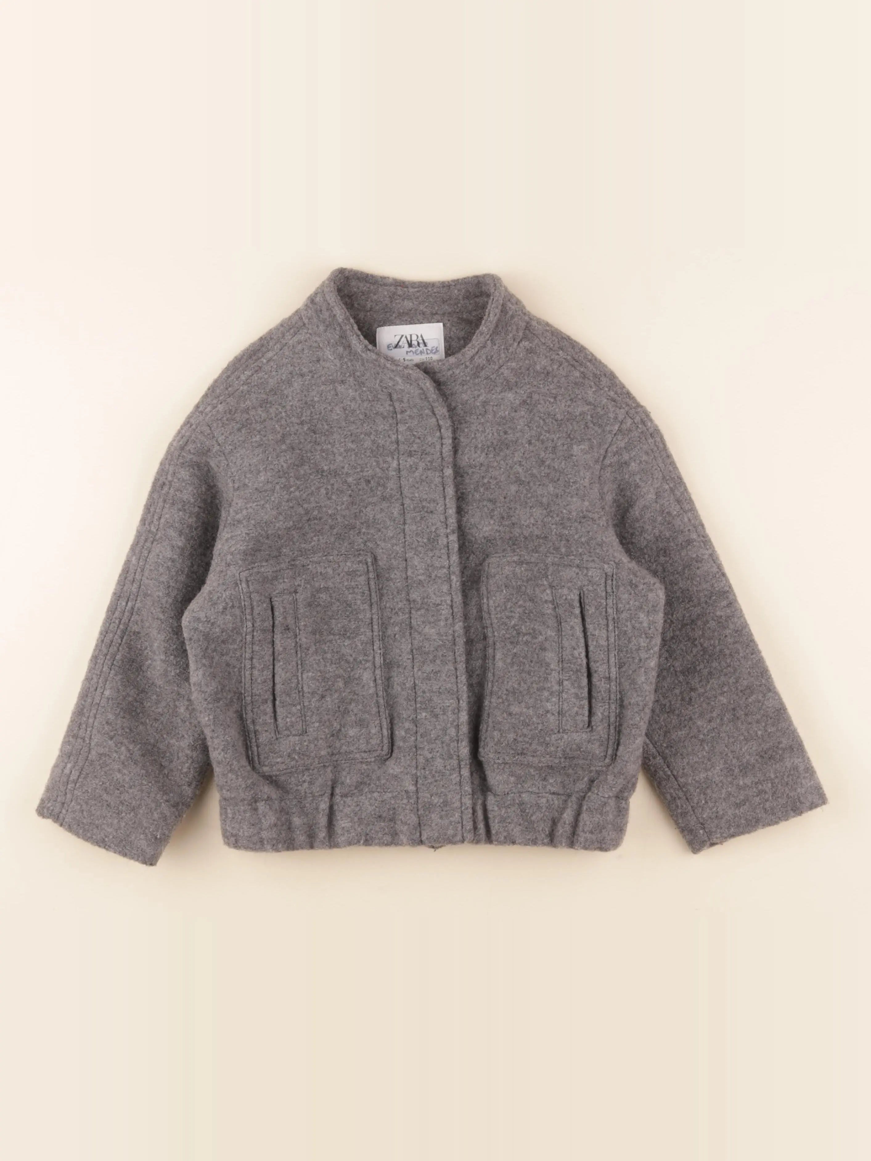 Zara - veste gris - 4/5 ans