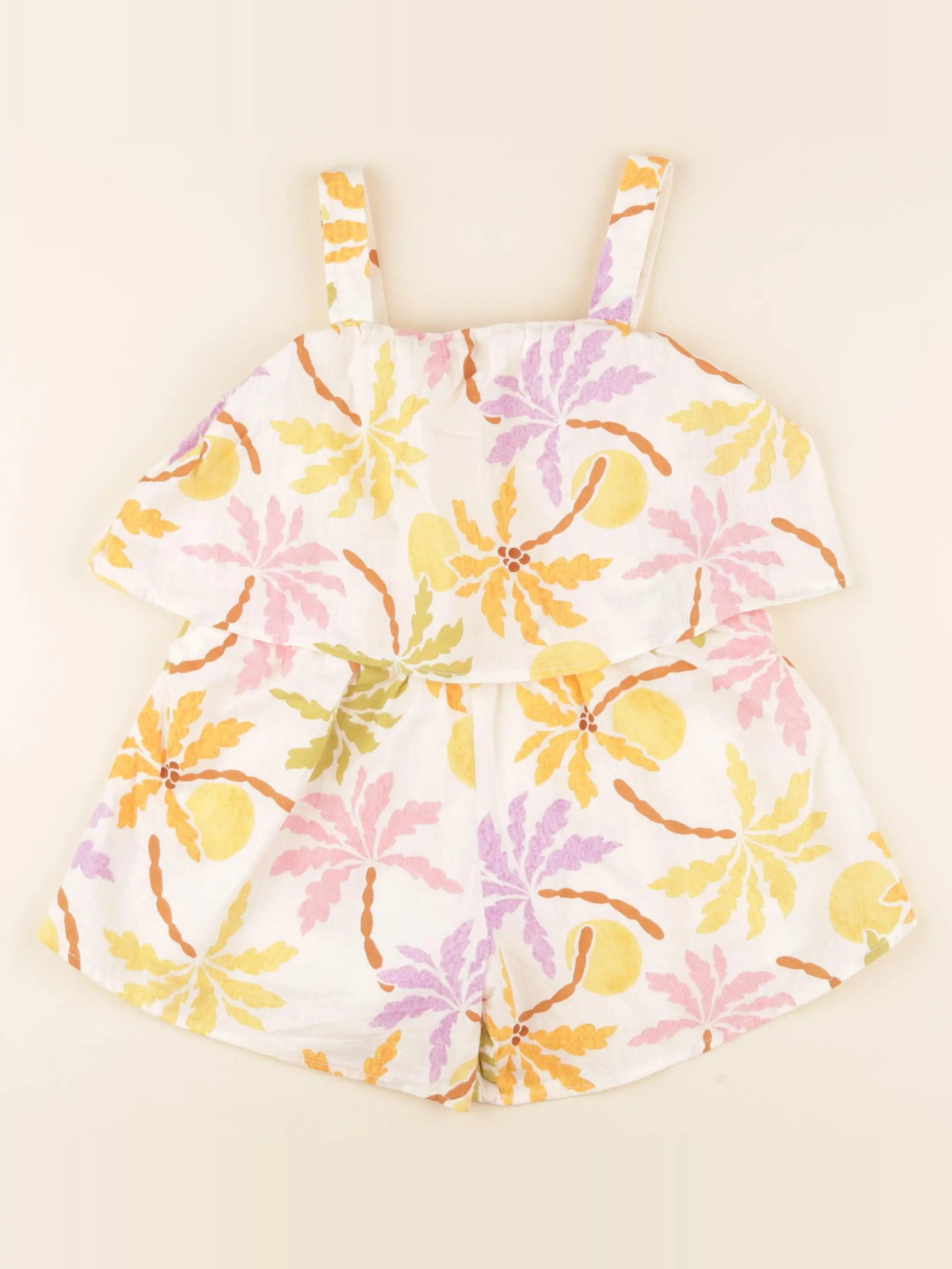 Zara - combinaison multicolore - 6/7 ans