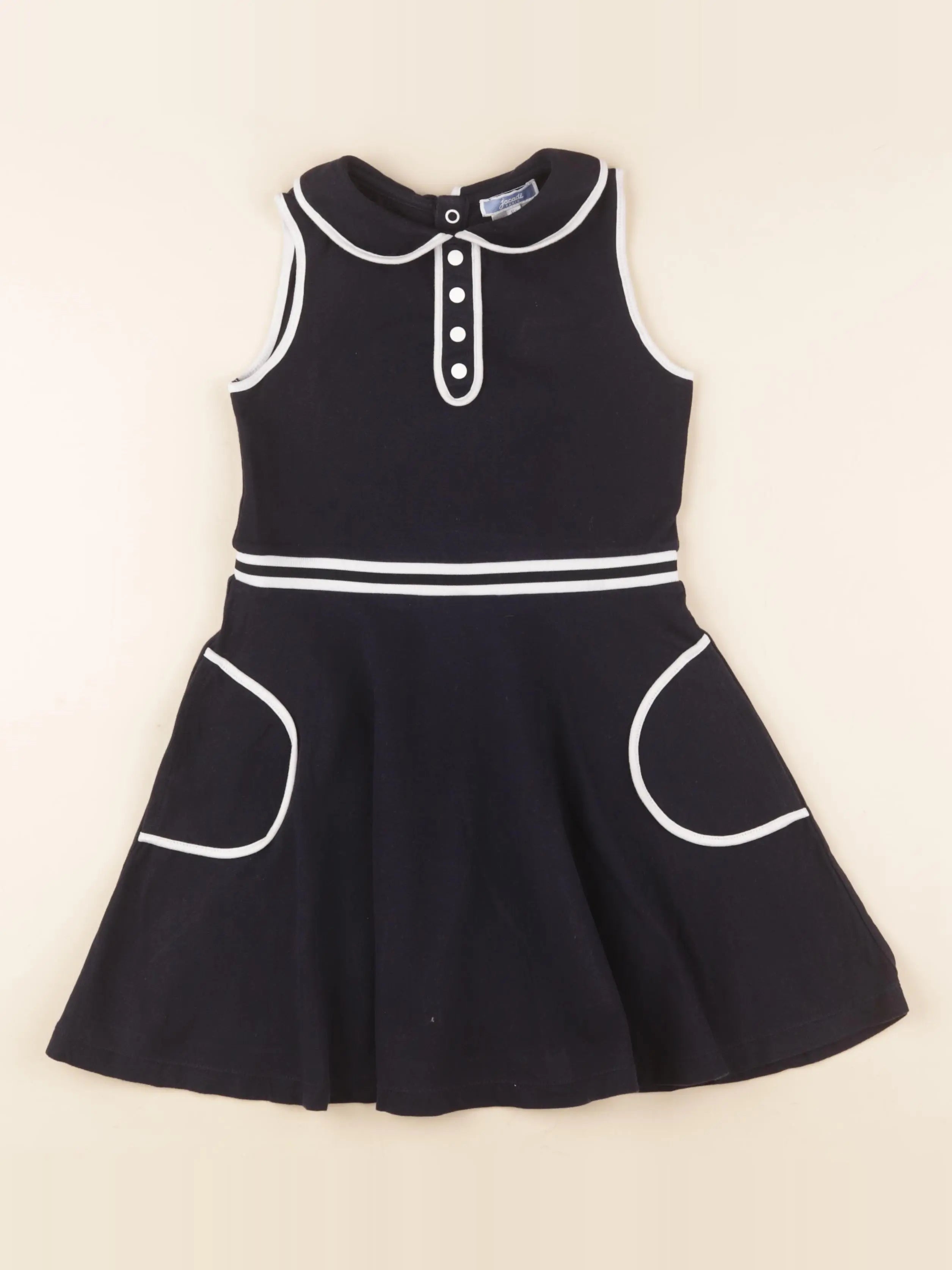 Jacadi - robe bleu - 6 ans