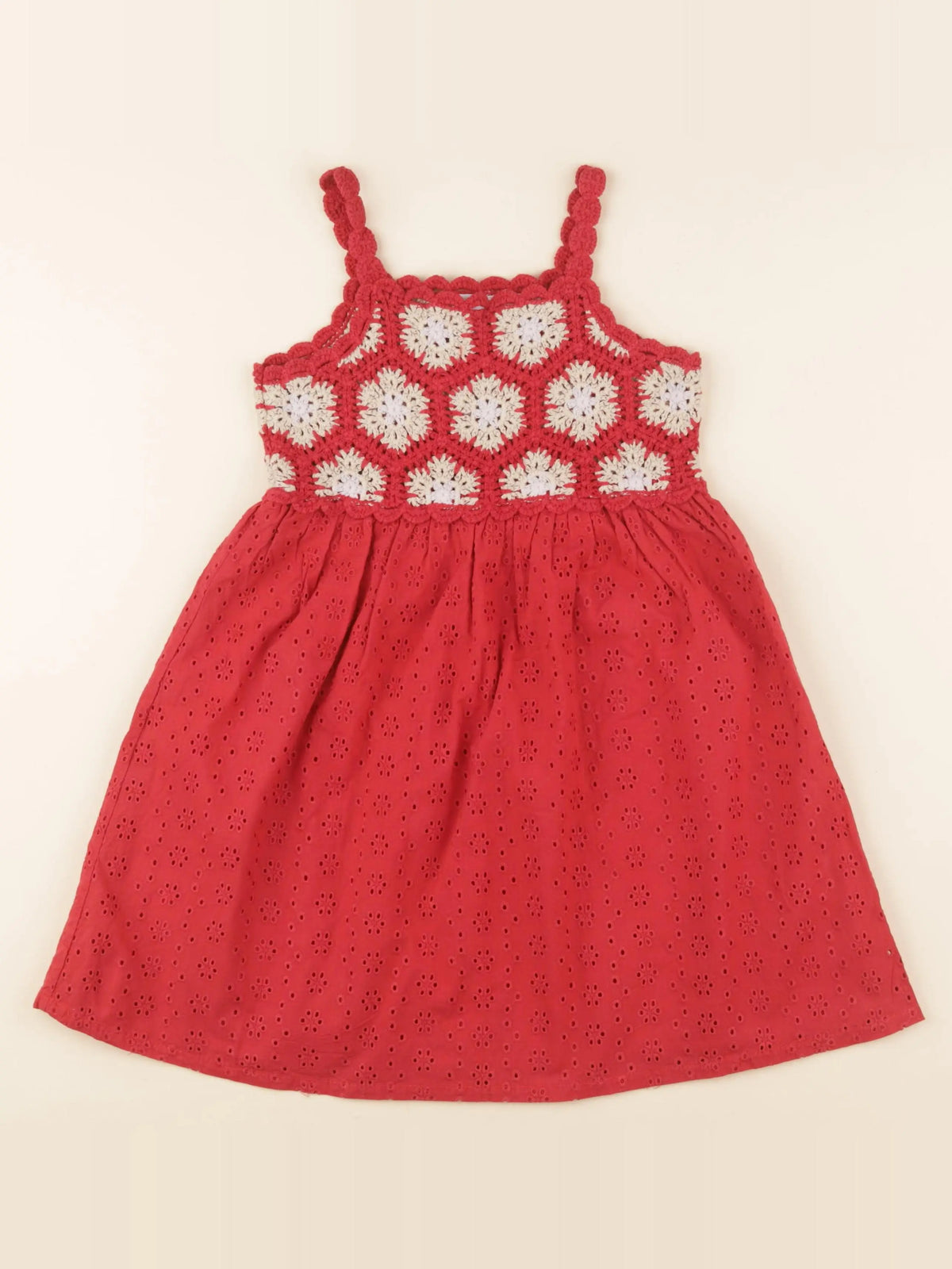 Zara - robe rouge - 6 ans