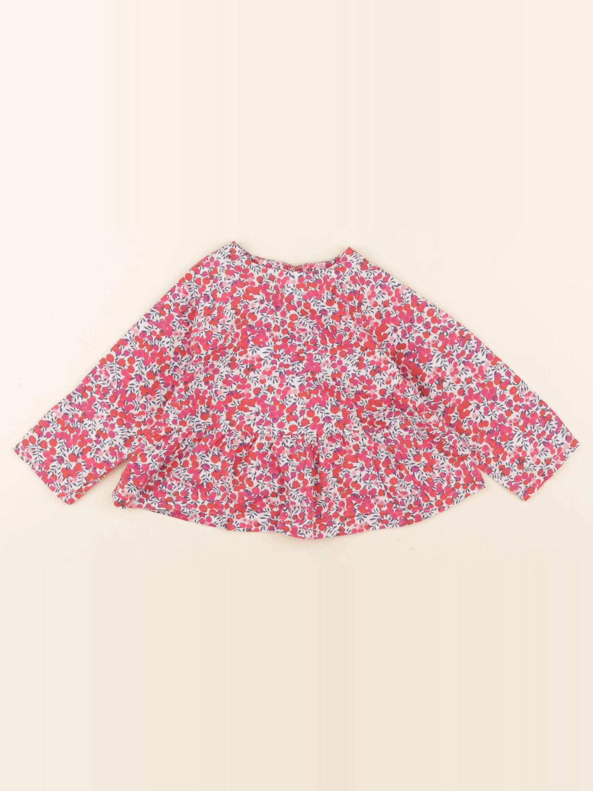 Jacadi - blouse liberty multicolore - 18 mois