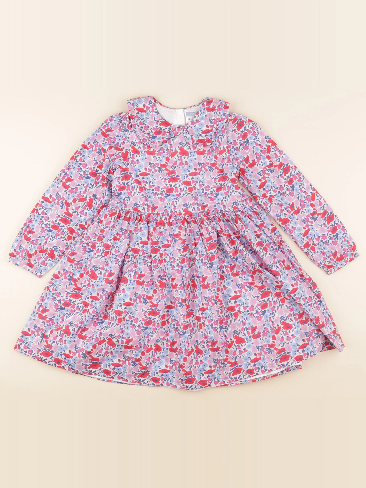 Jacadi - robe liberty multicolore - 8 ans