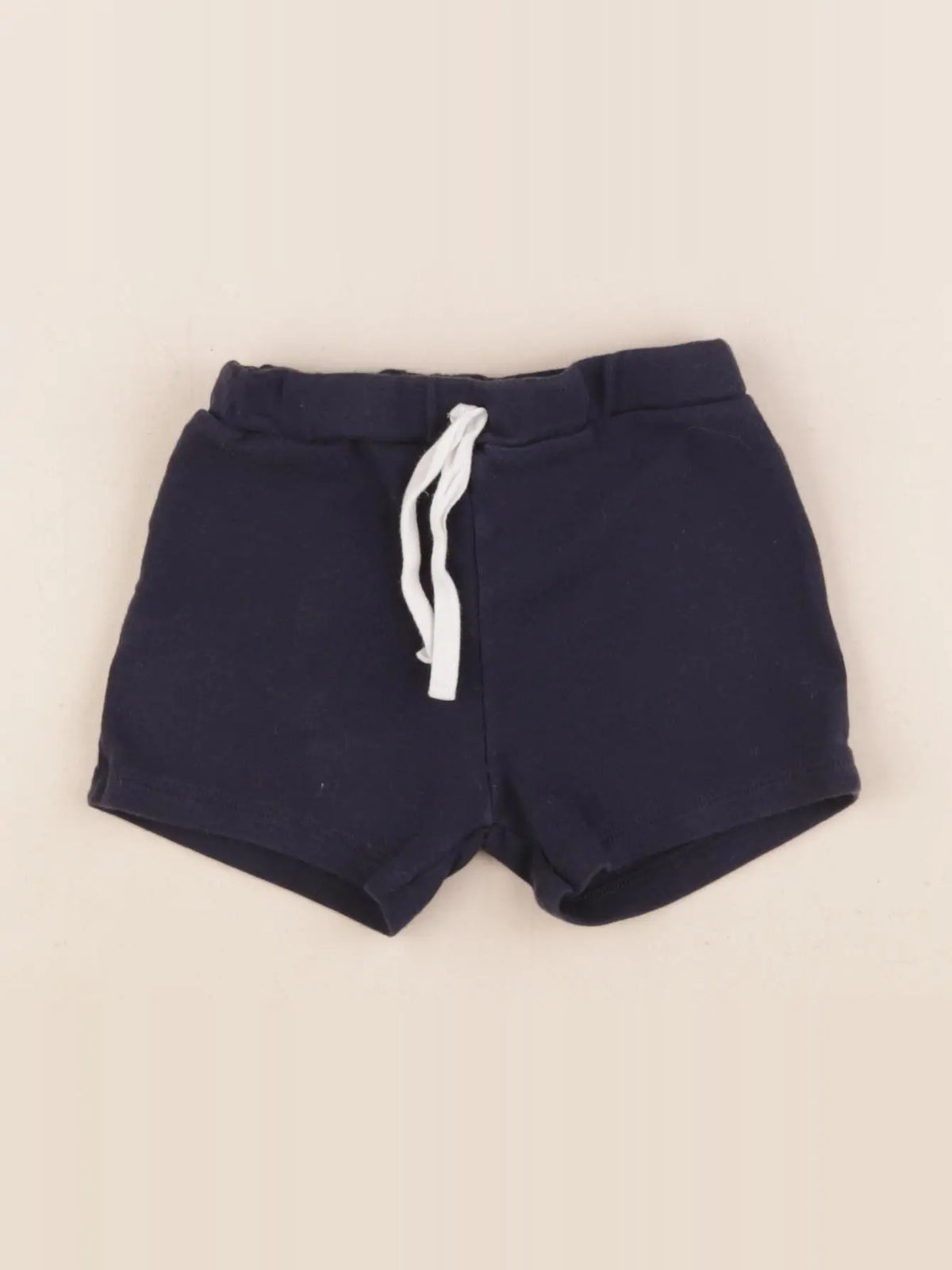 Petit Bateau - short bleu - 18 mois