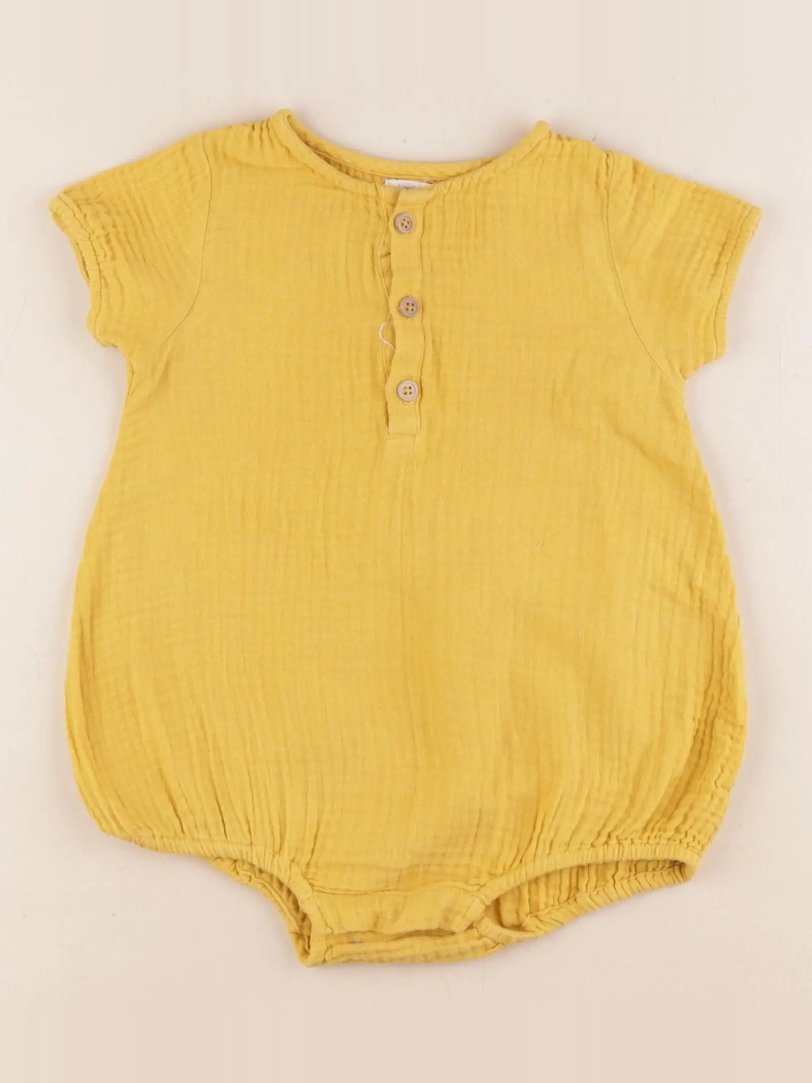 Boutchou - combinaison jaune - 18 mois