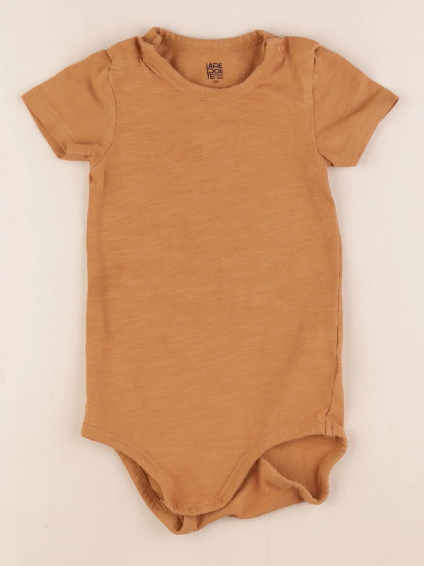 La Redoute - body marron - 18 mois