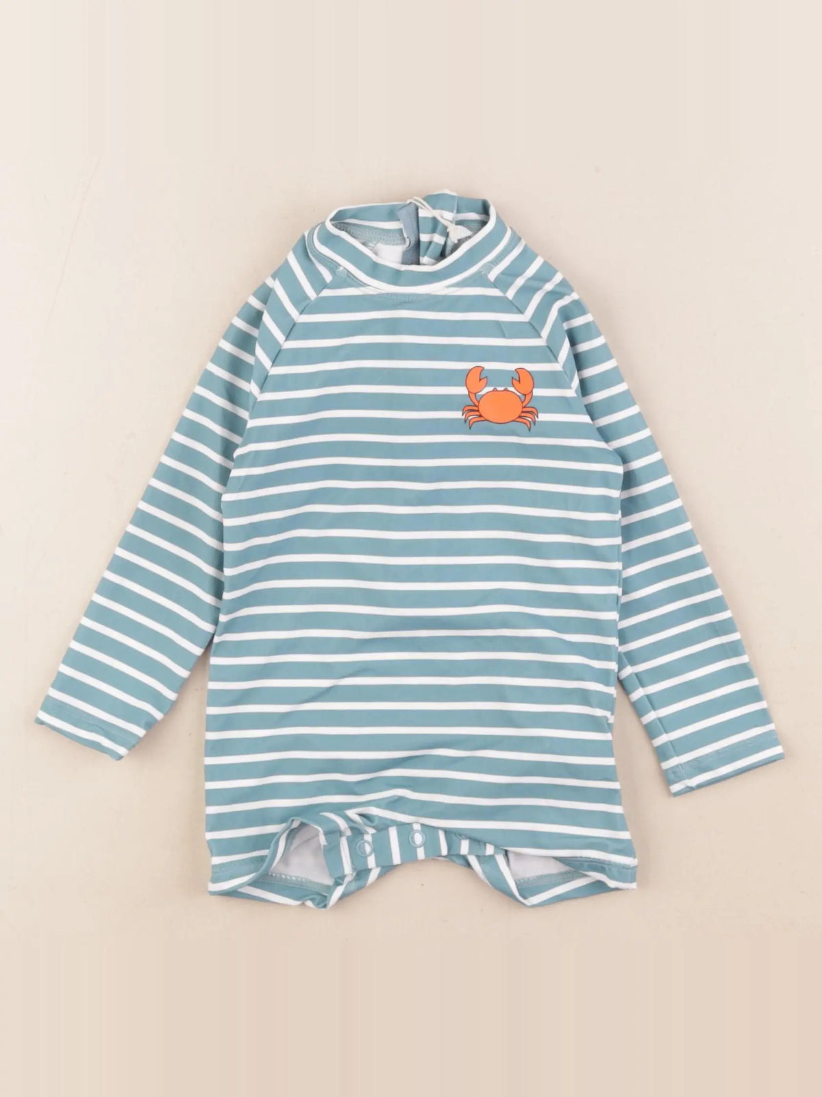 Boutchou - combi de bain vert - 12 mois