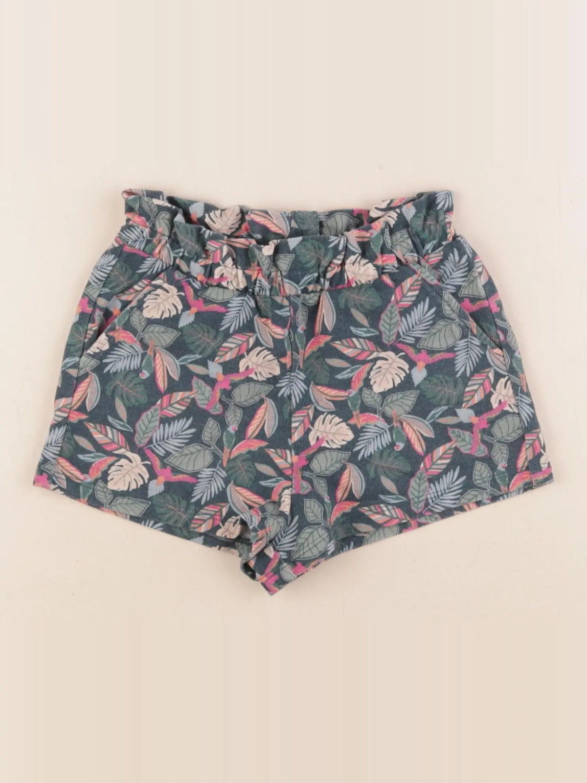 Vertbaudet - short vert - 5 ans