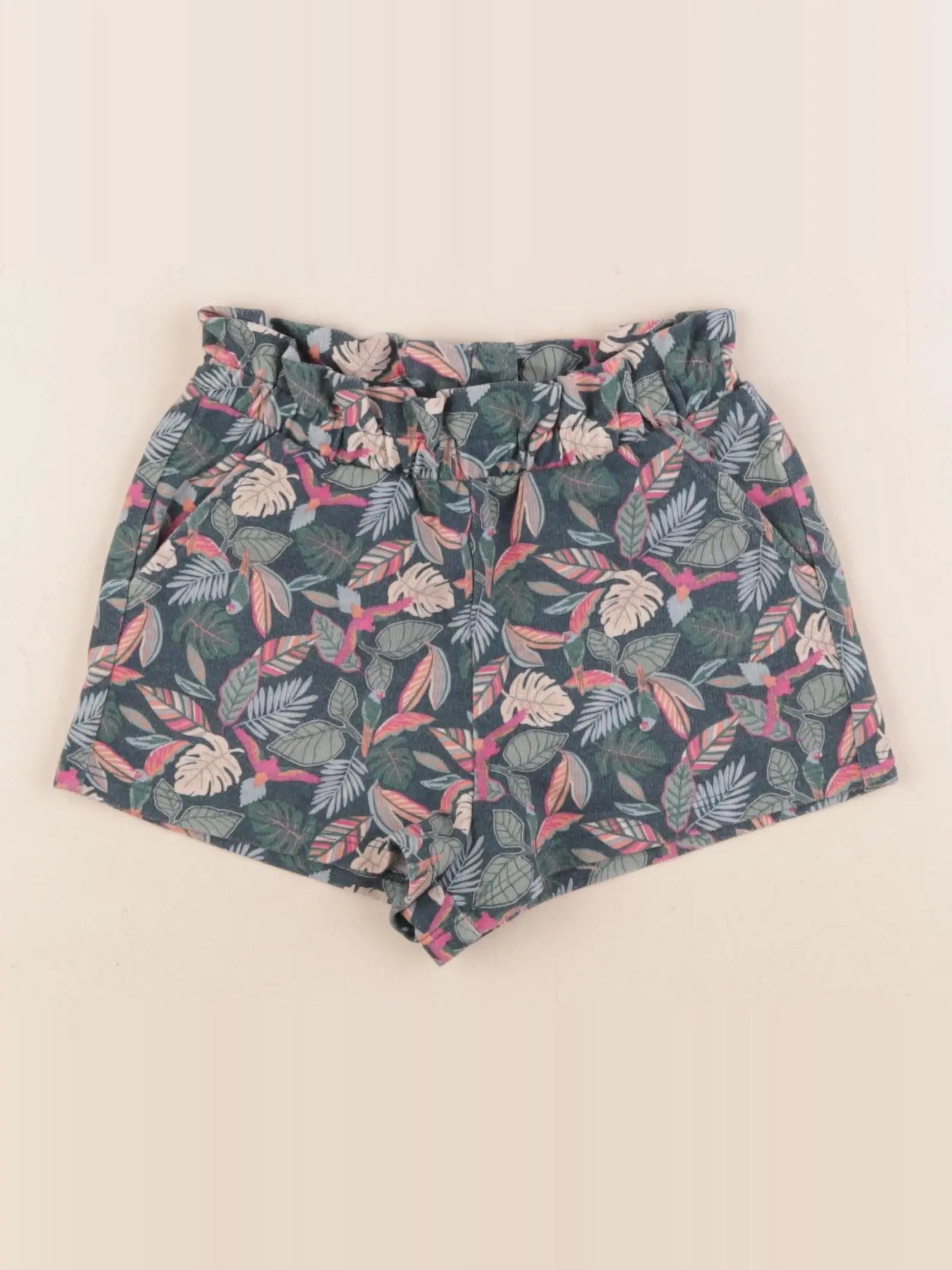 Vertbaudet - short vert - 5 ans