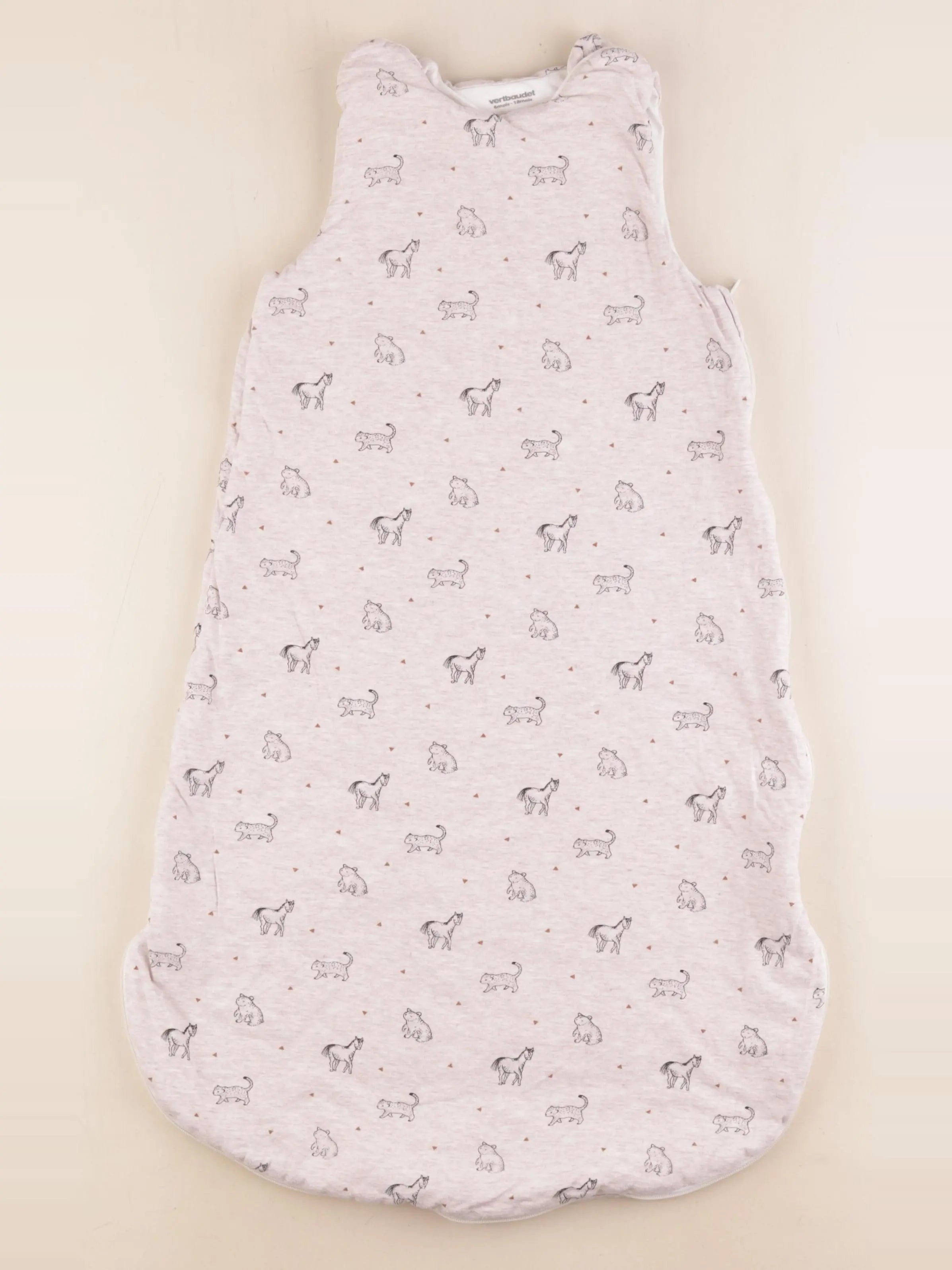 Vertbaudet - gigoteuse TOG 2 beige - 6/18 mois