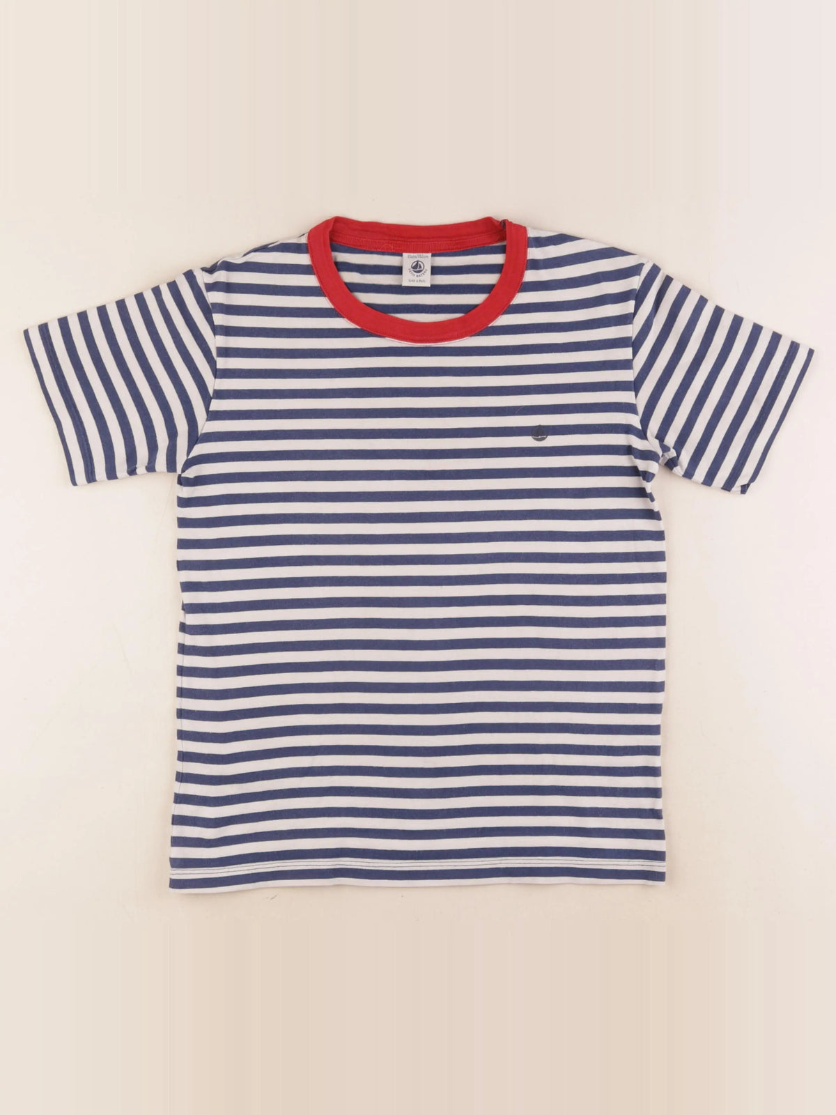 Petit Bateau - tee-shirt bleu - 12 ans