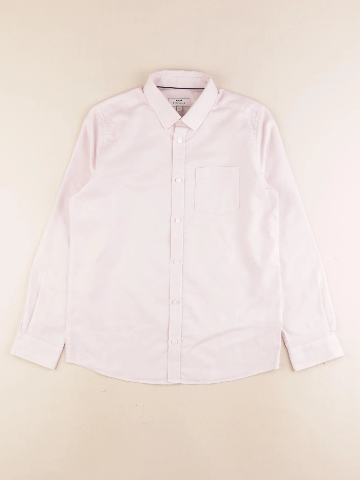 Cyrillus - chemise rose - 12 ans