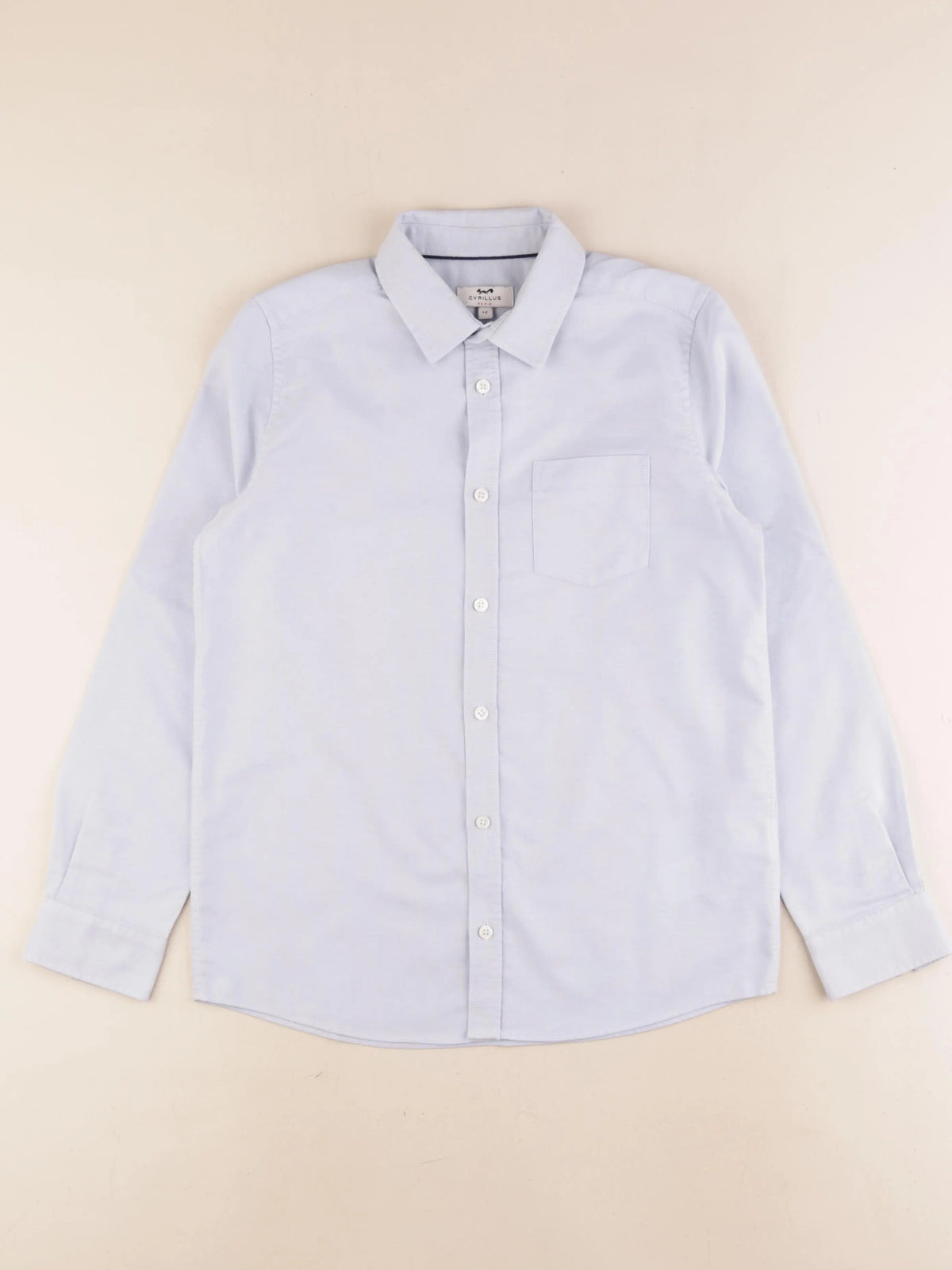 Cyrillus - chemise bleu - 12 ans