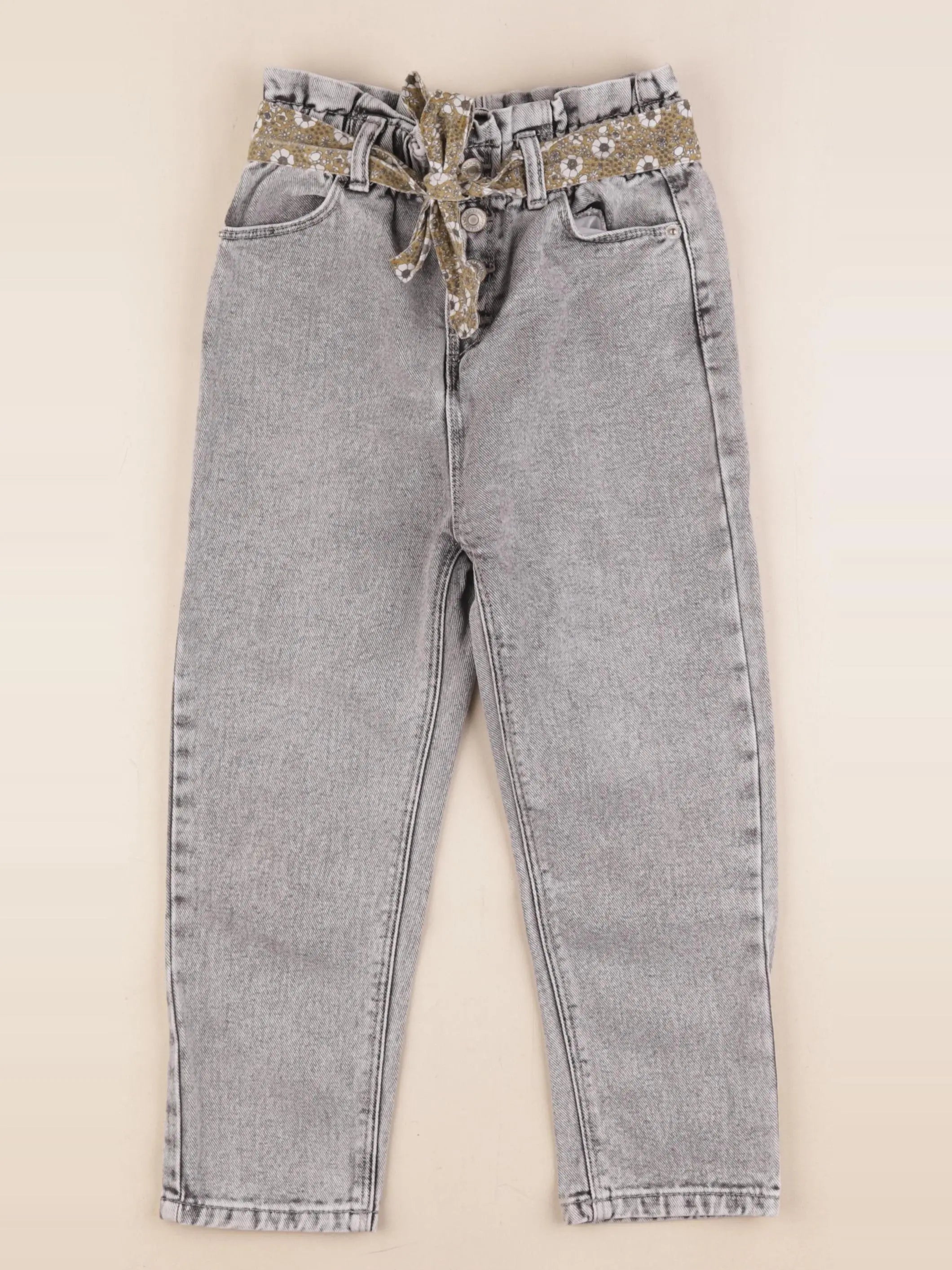 Vertbaudet - pantalon gris - 6 ans