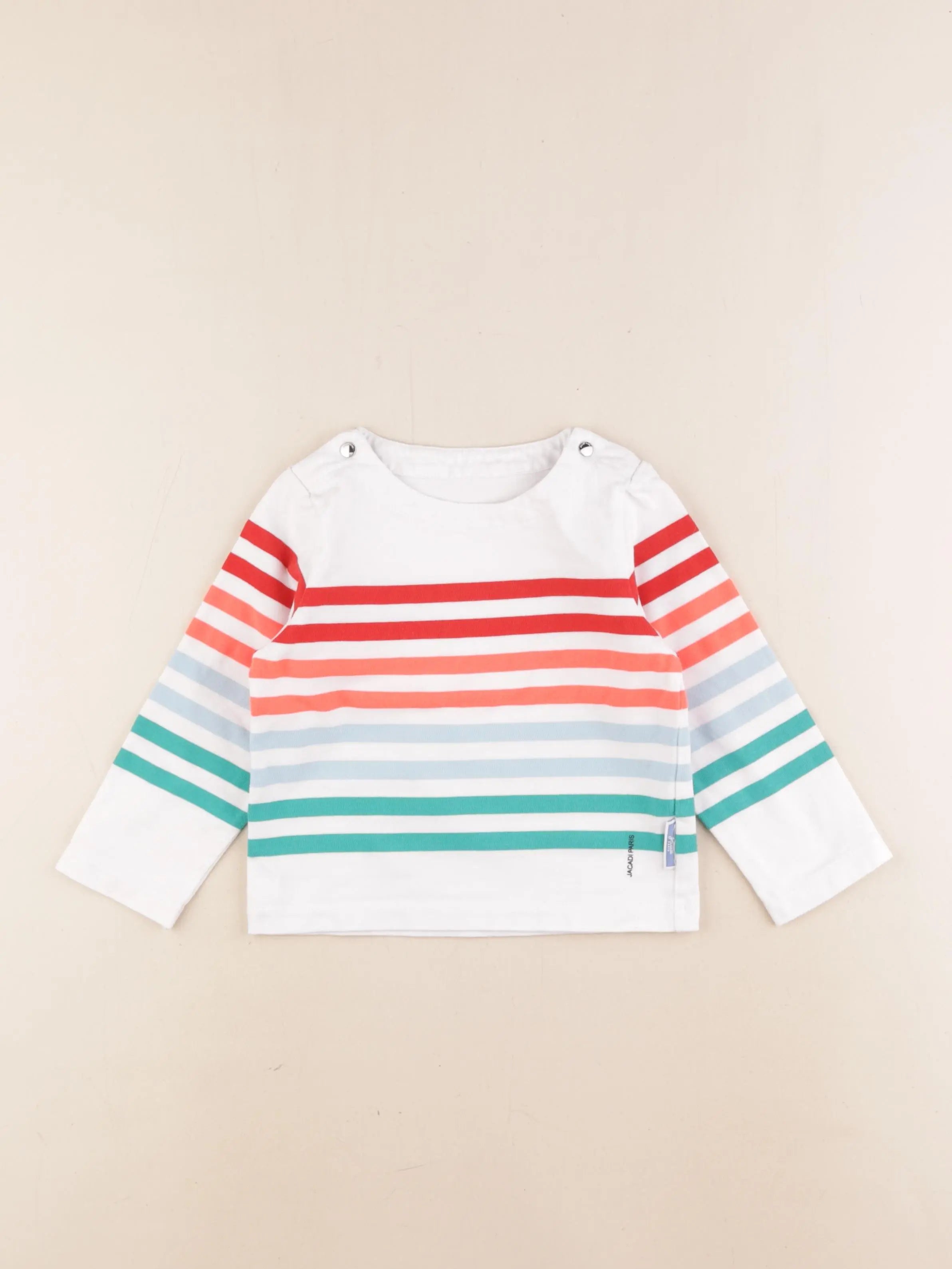 Jacadi - tee-shirt multicolore - 36 mois