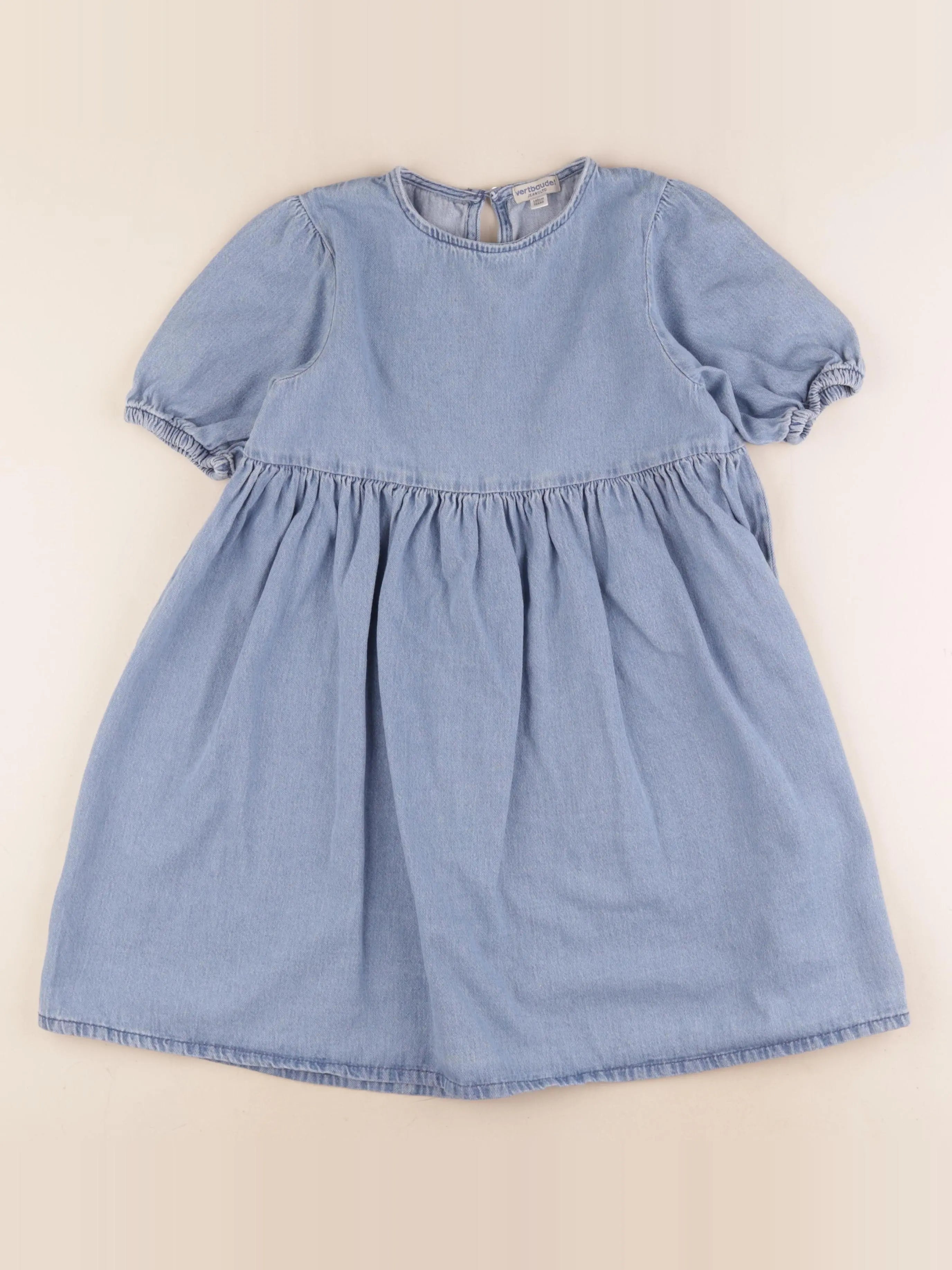 Vertbaudet - robe bleu - 10 ans