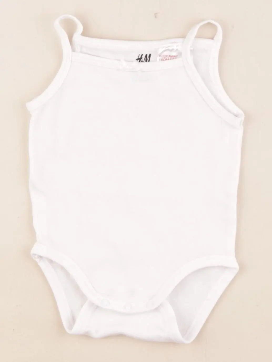 H&M - body blanc - 1/2 mois