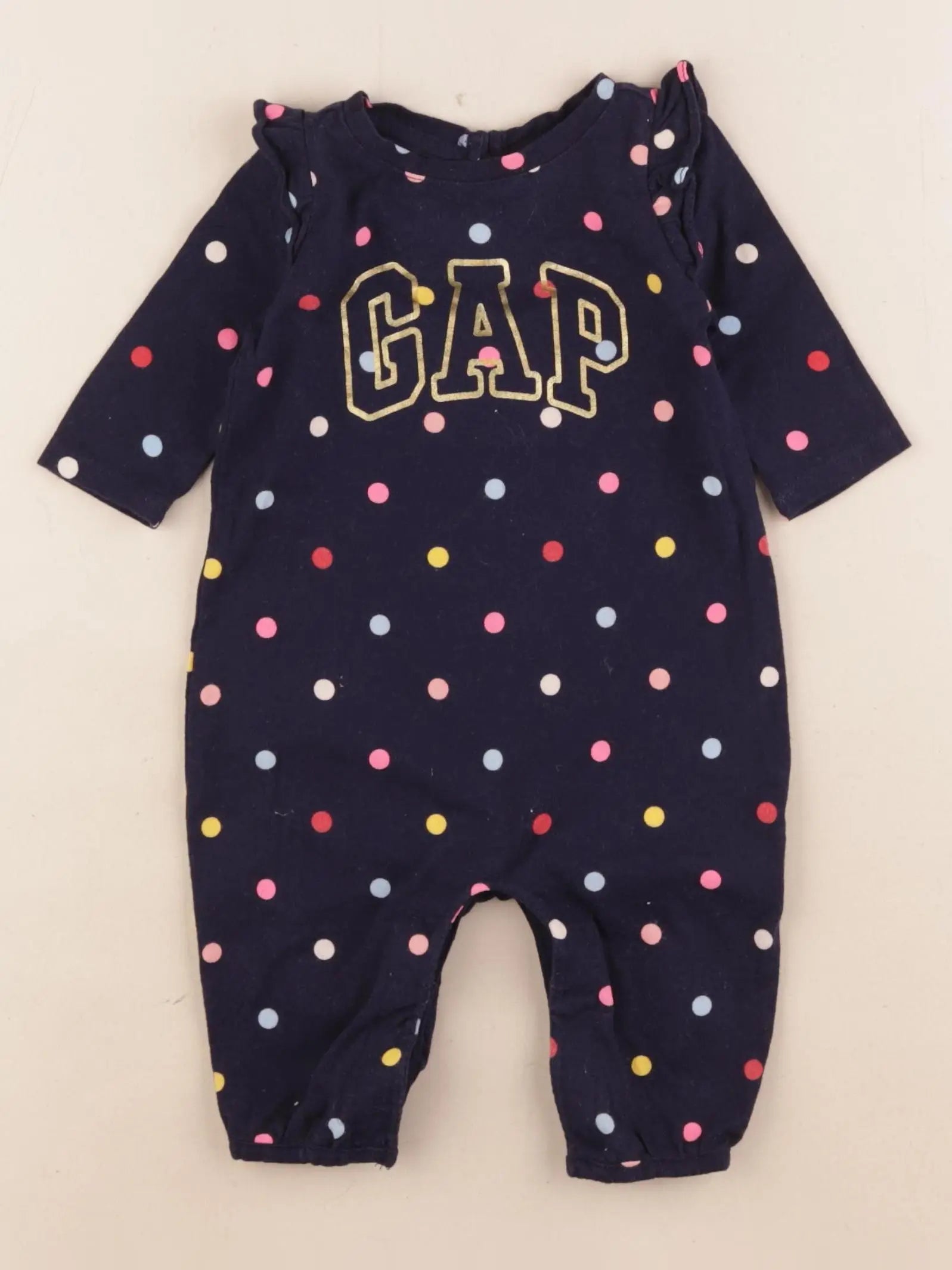 GAP - pyjama coton bleu, multicolore - 0/3 mois