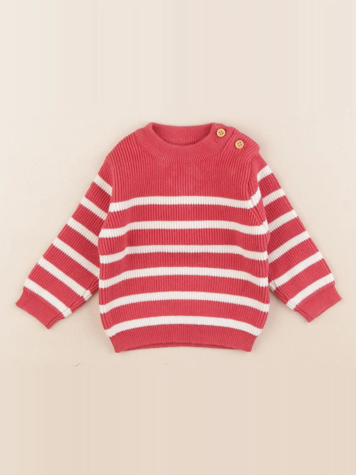 Cyrillus - pull rouge - 3 mois