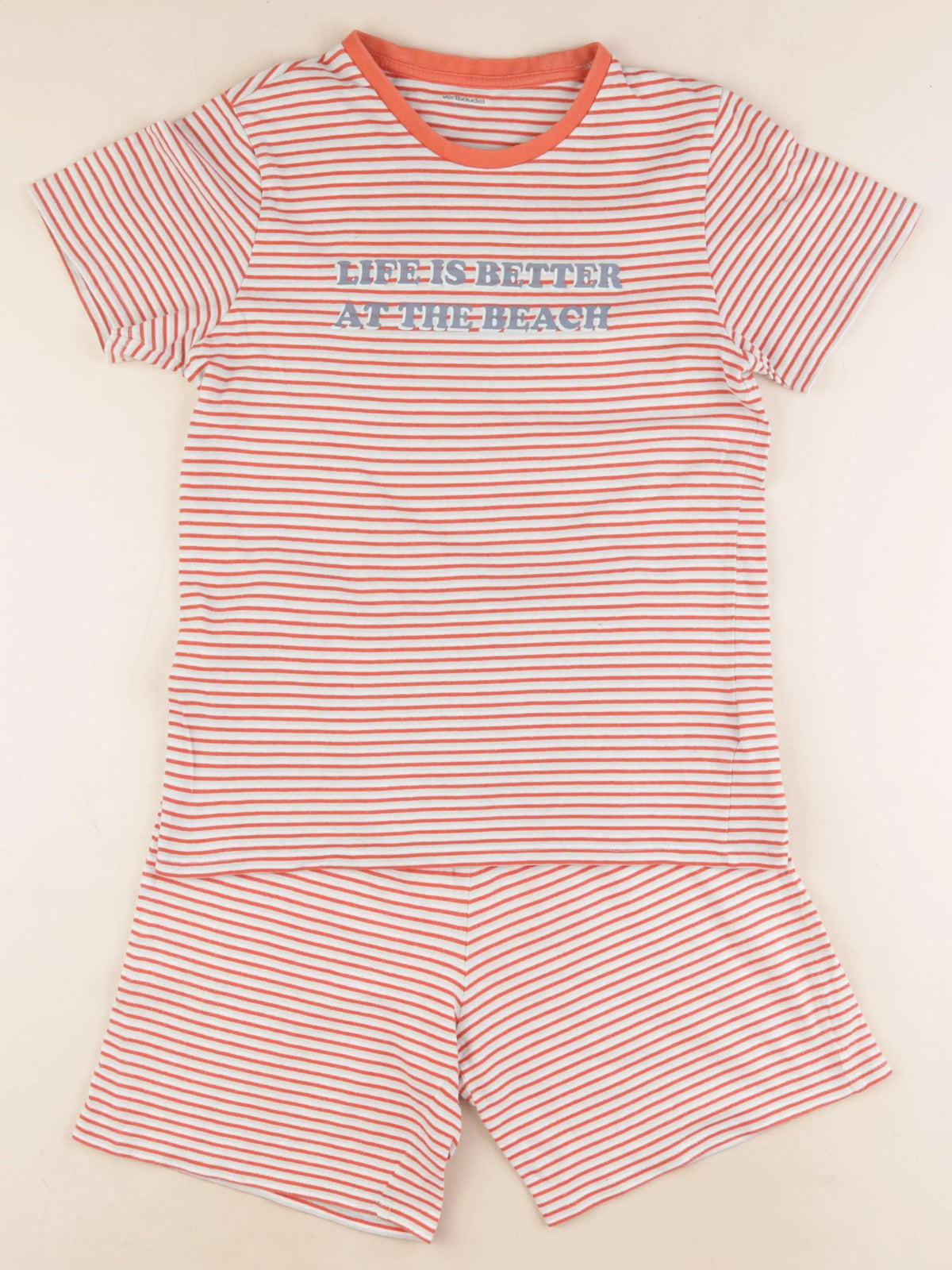 Vertbaudet - pyjama coton multicolore - 12 ans