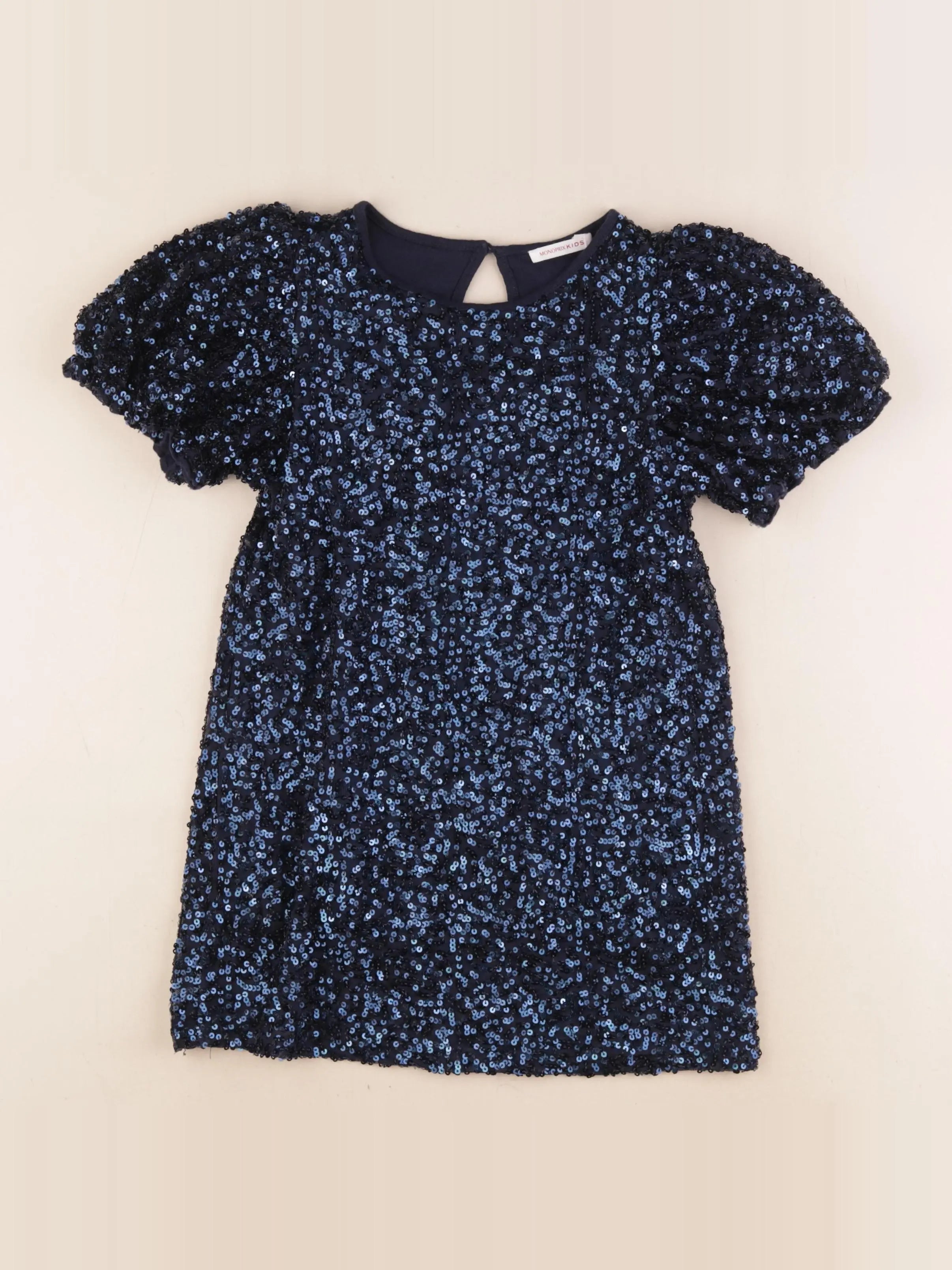 Monoprix - robe bleu - 5 ans