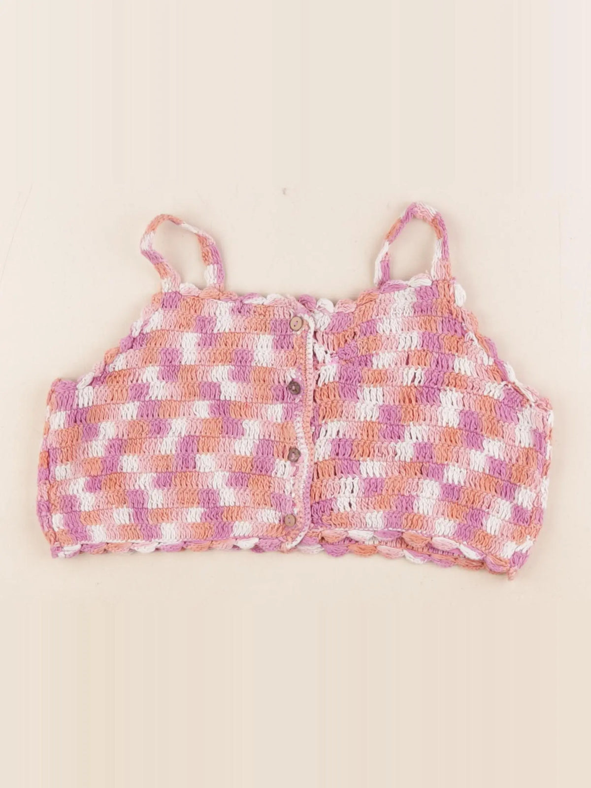Zara - crop-top multicolore - 10 ans