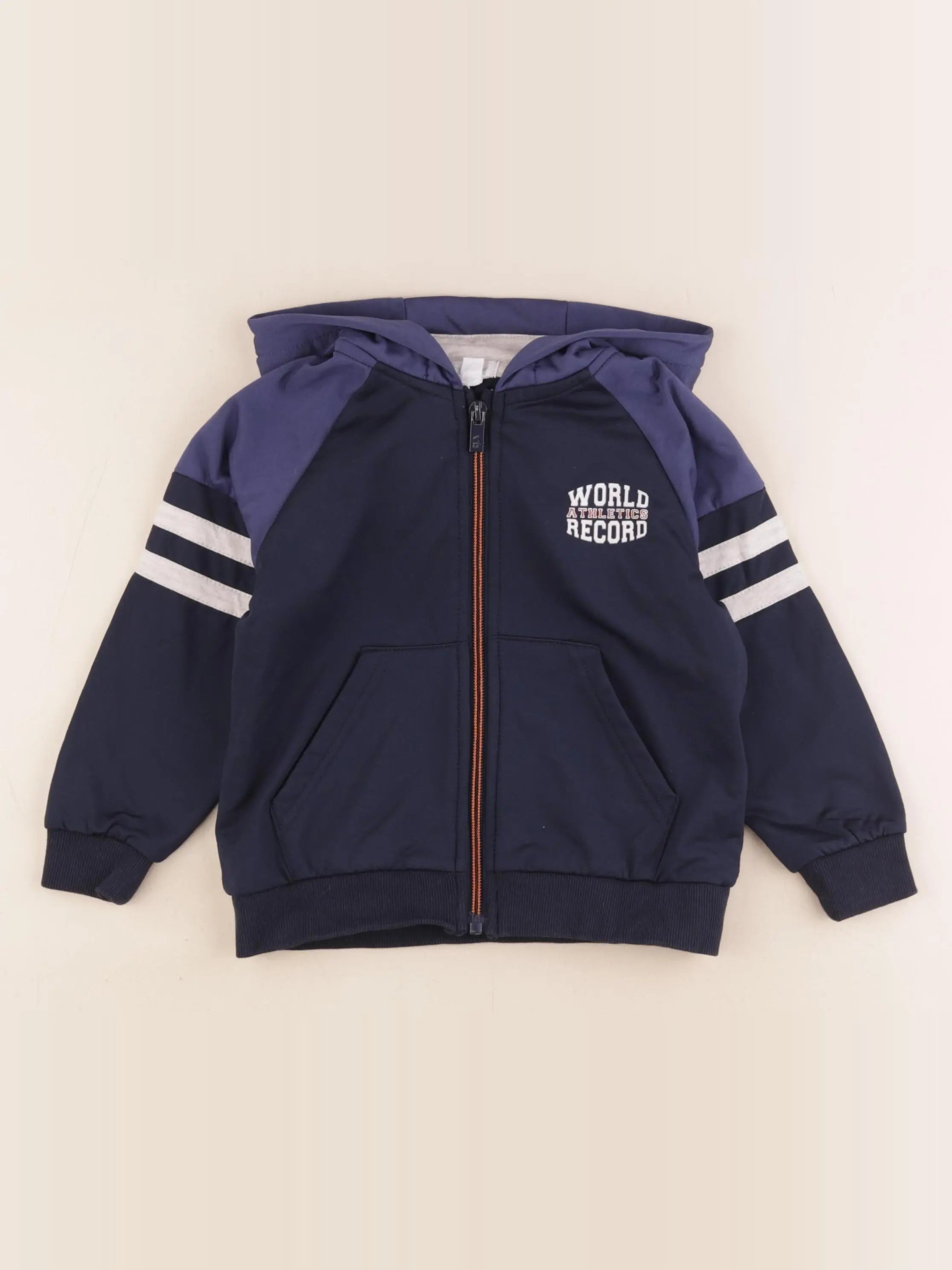 Vertbaudet - sweat bleu - 4 ans