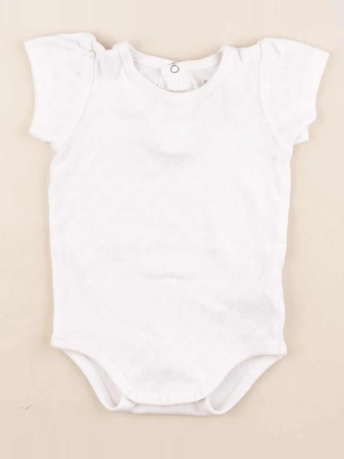 Boutchou - body blanc - 9 mois