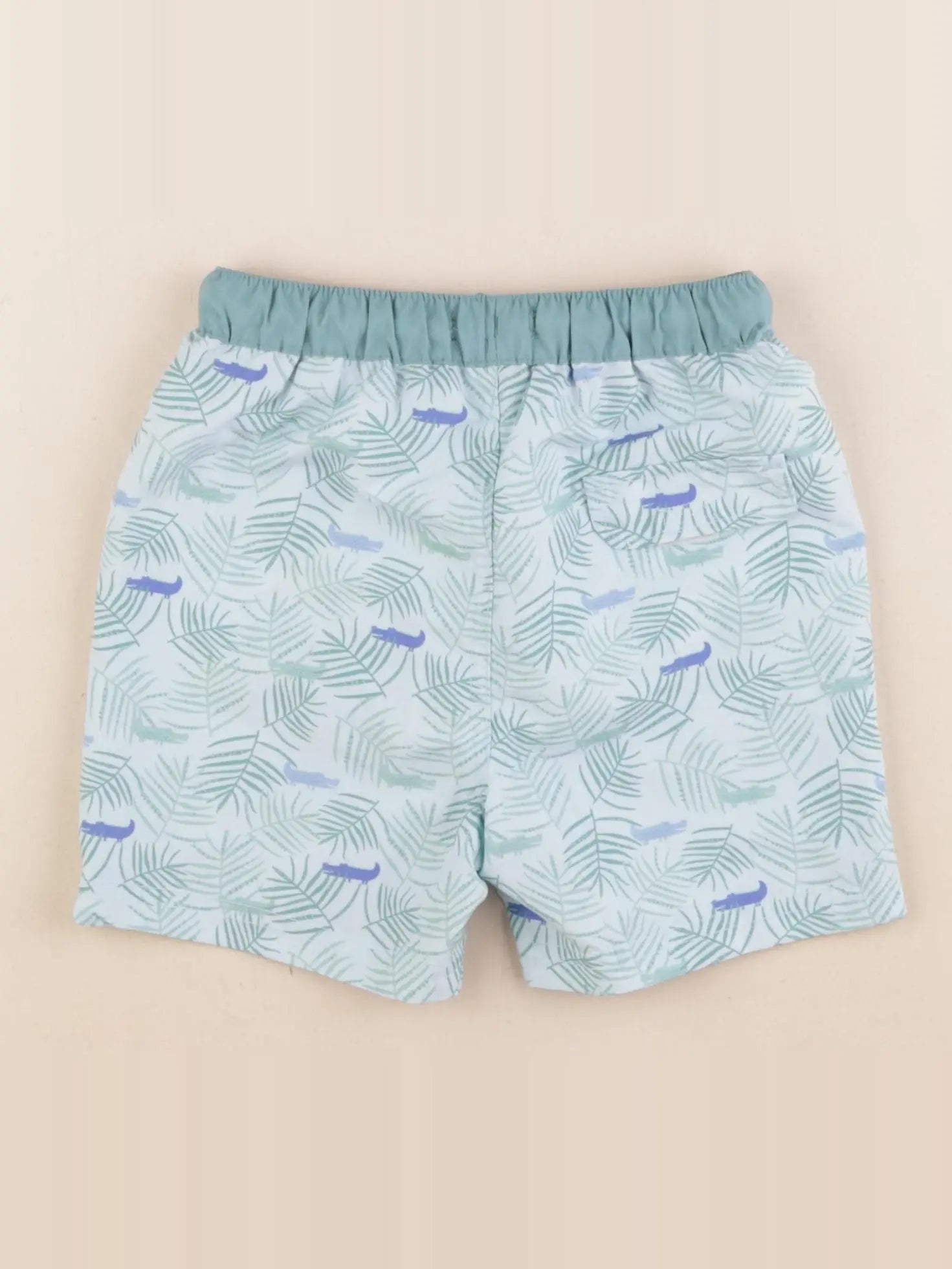 Vertbaudet - maillot de bain bleu, vert - 2 ans
