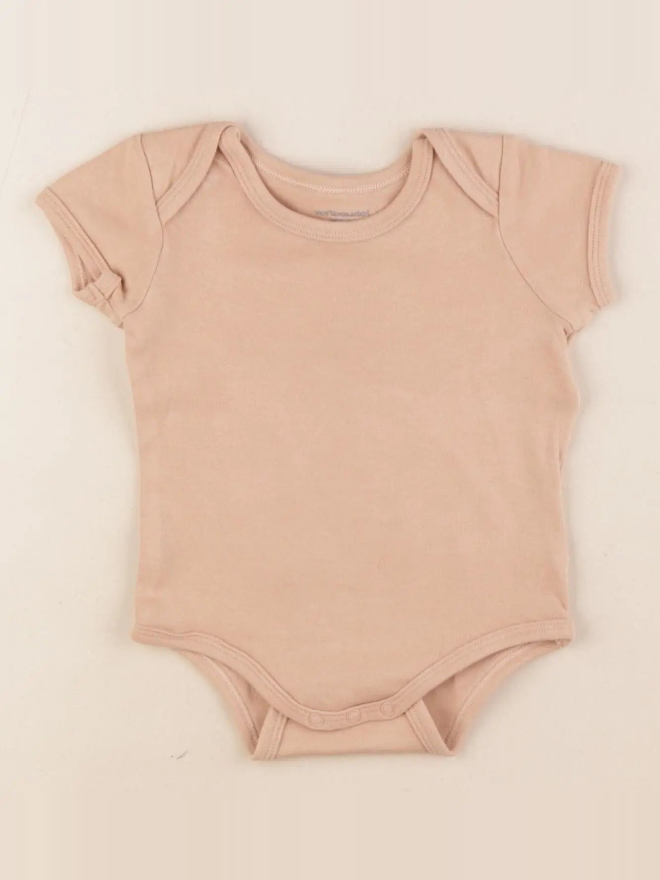 Vertbaudet - body marron - 12 mois