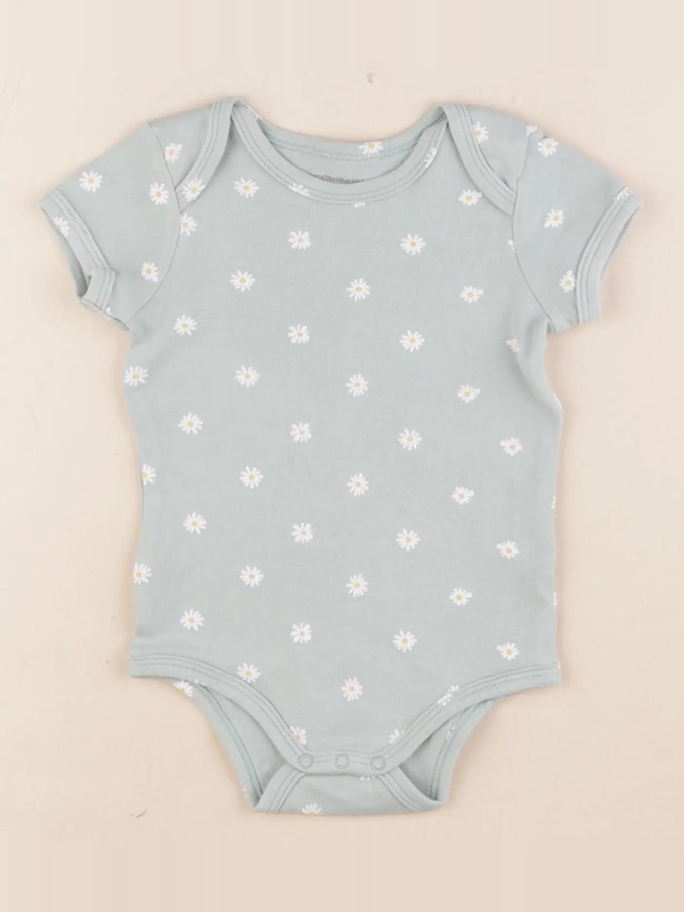 Vertbaudet - body vert - 12 mois