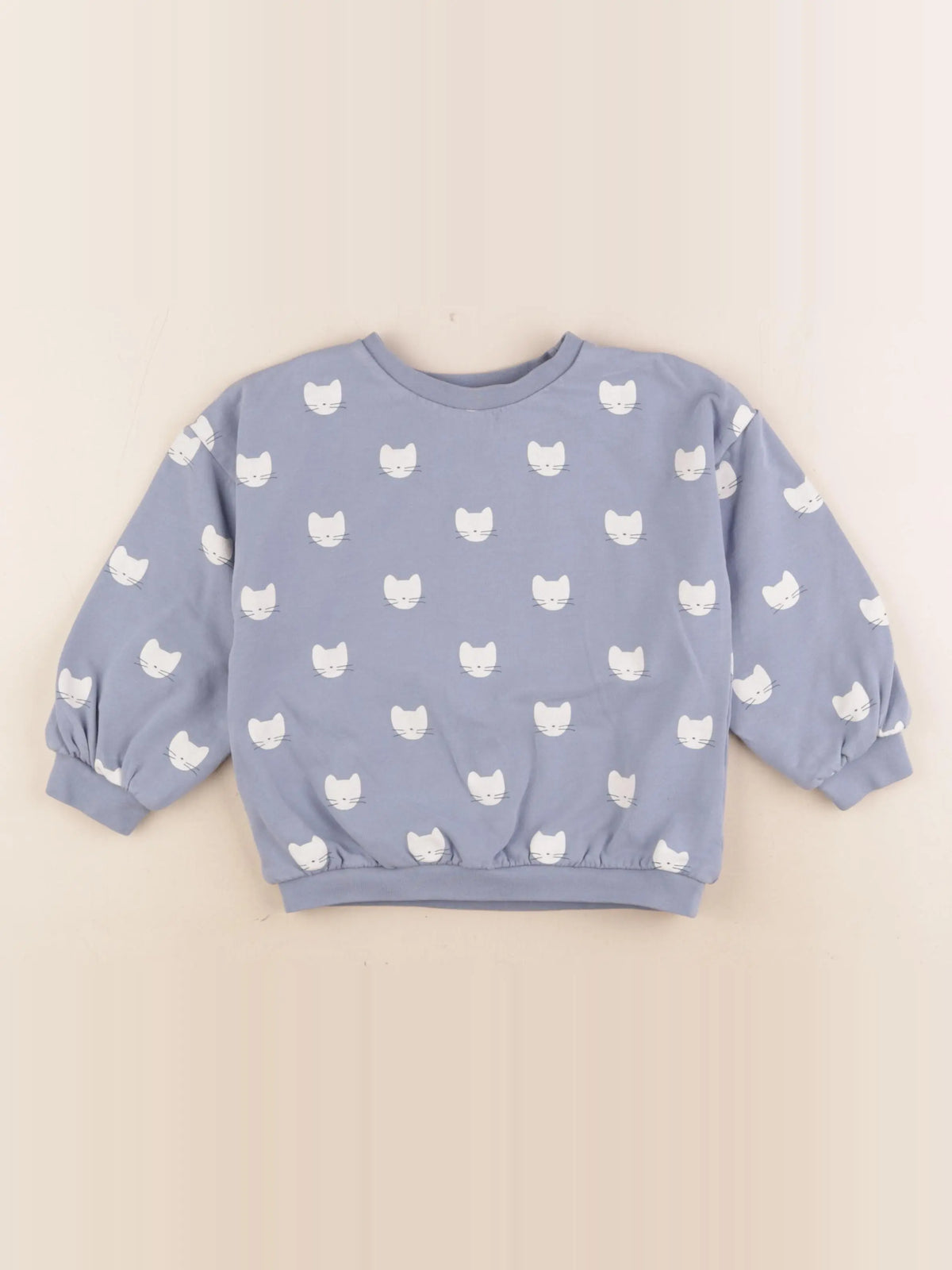 La Redoute - sweat bleu - 4 ans