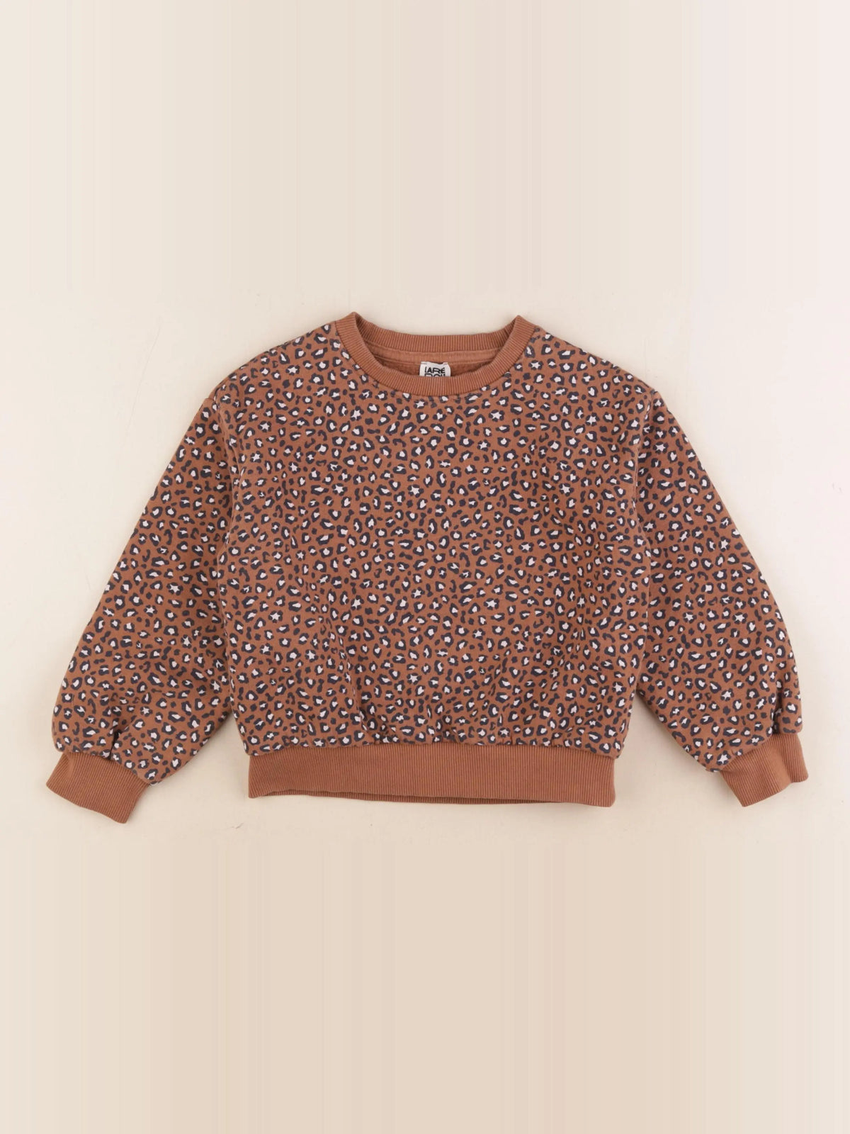 La Redoute - sweat marron - 4 ans