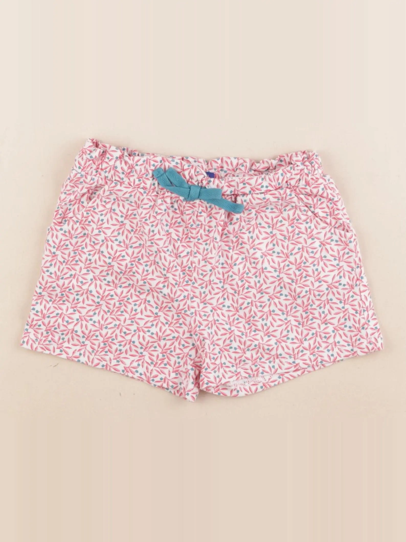 Okaidi - short rose, bleu - 5 ans