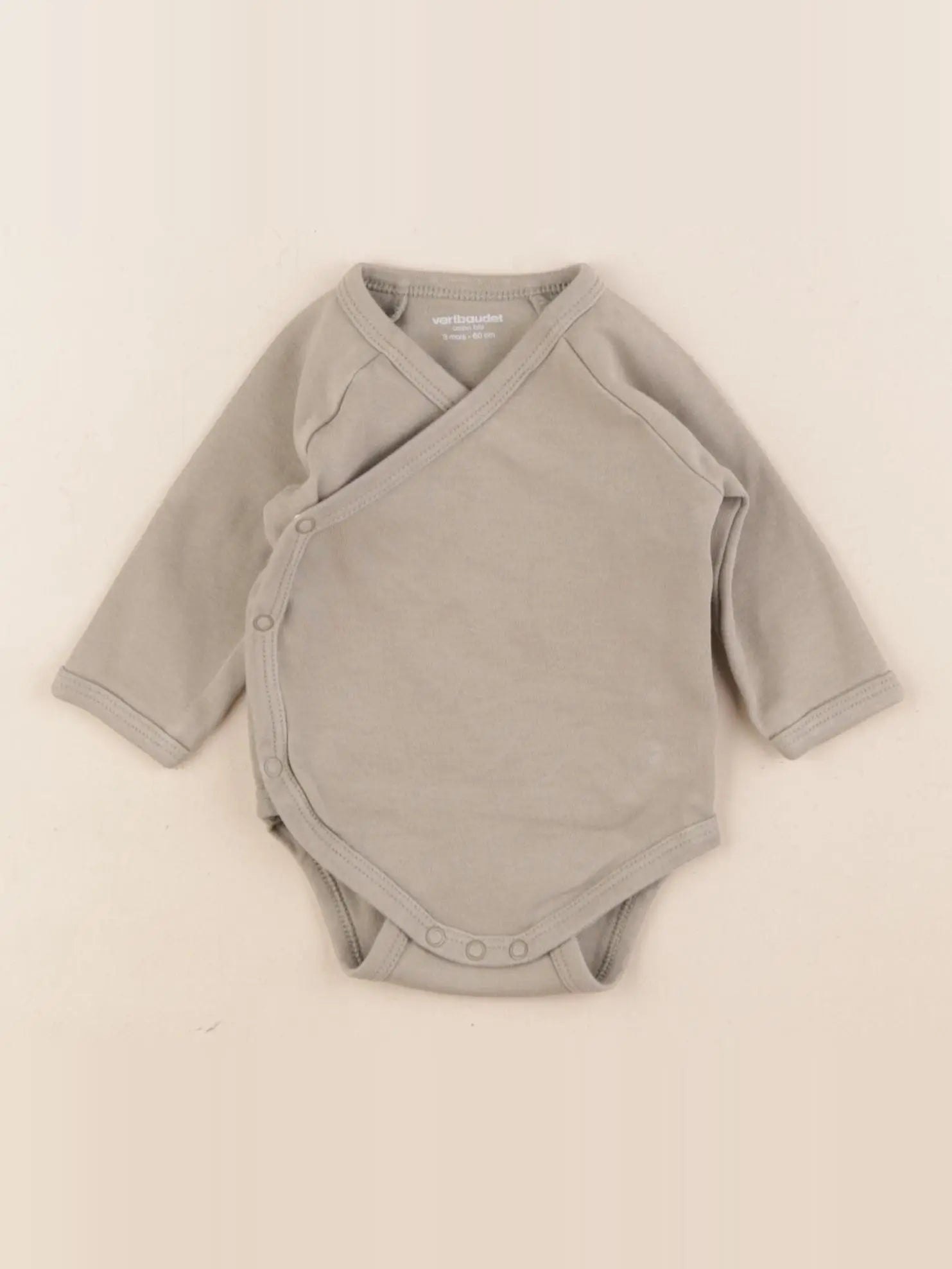 Vertbaudet - body vert - 3 mois