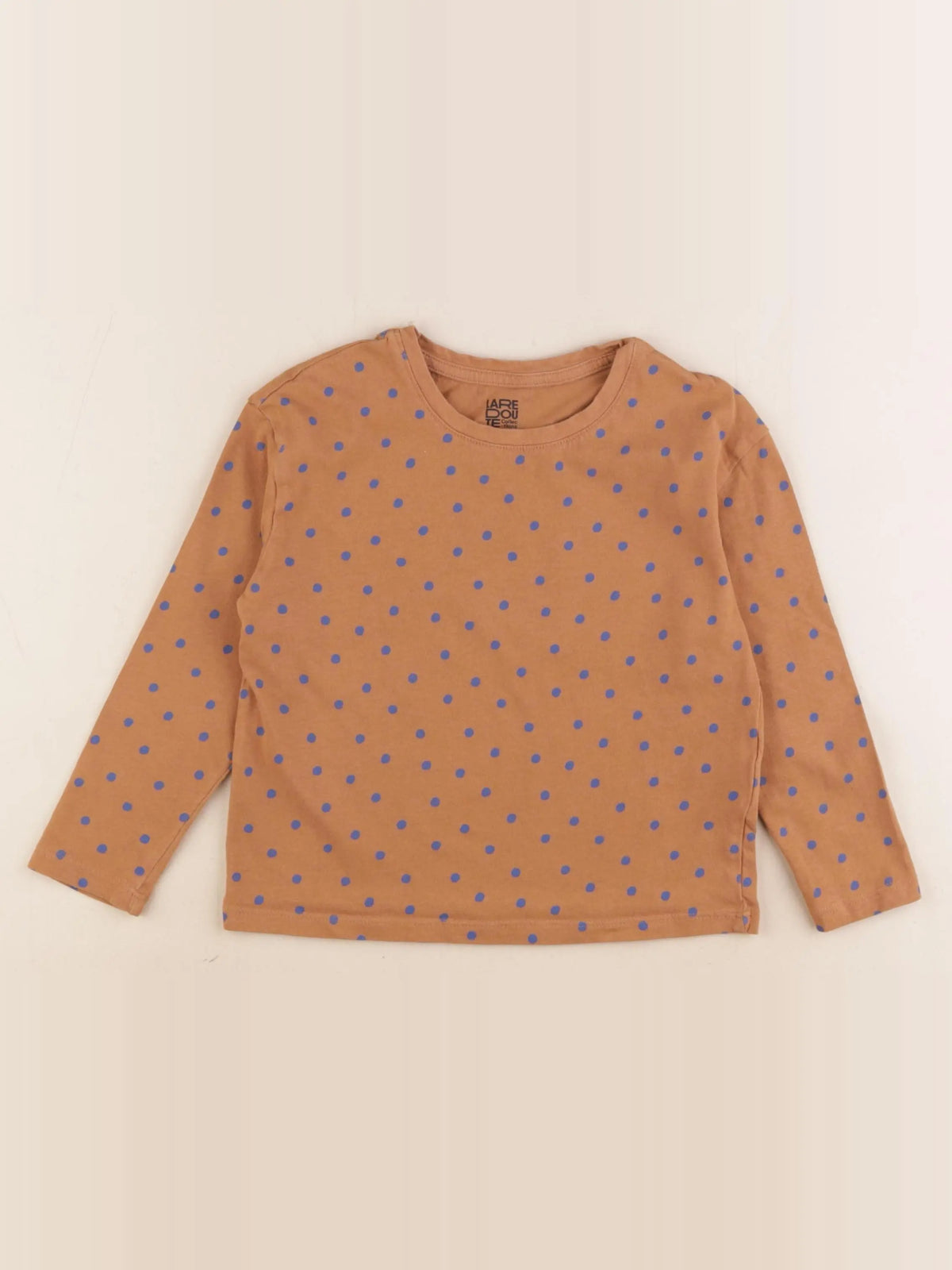 La Redoute - tee-shirt bleu, marron - 5 ans