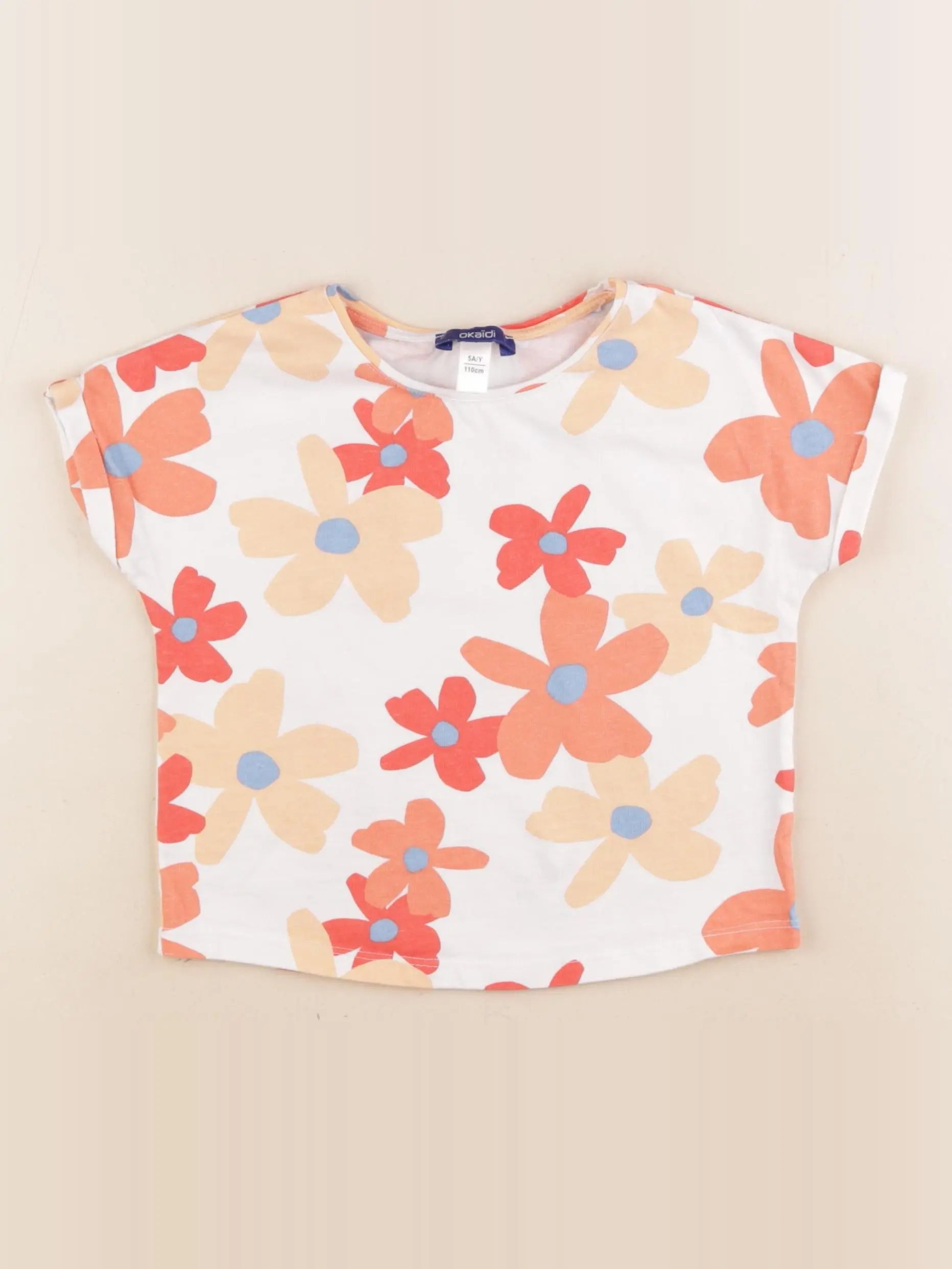 Okaidi - tee-shirt multicolore - 5 ans