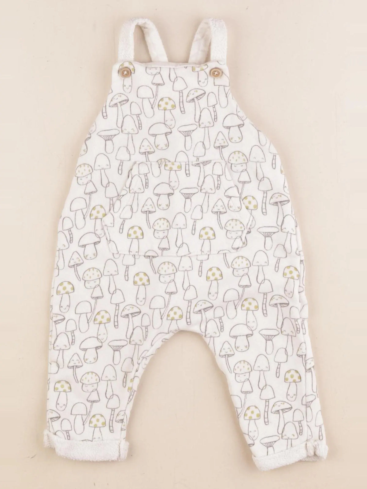Zara - salopette beige - 1/3 mois